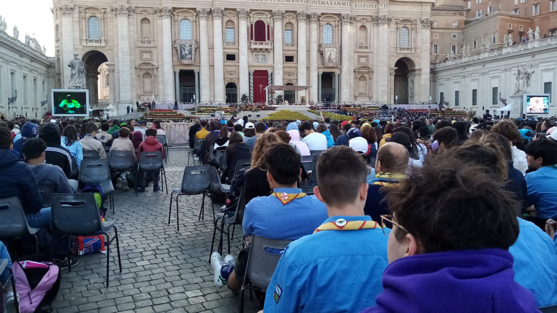 Cento giovani scout in piazza San Pietro dal Papa: "Esperienza entusiasmante"