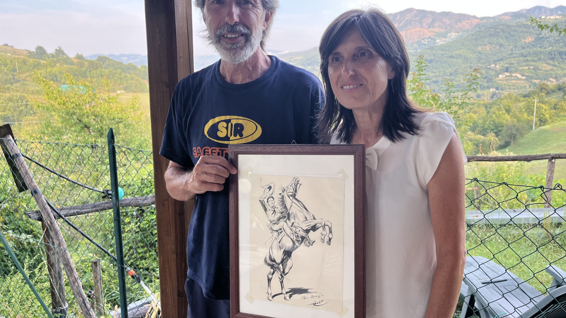 Galep, il "papà" di Tex Willer, sepolto due volte. I ricordi e i disegni a Campo Frati