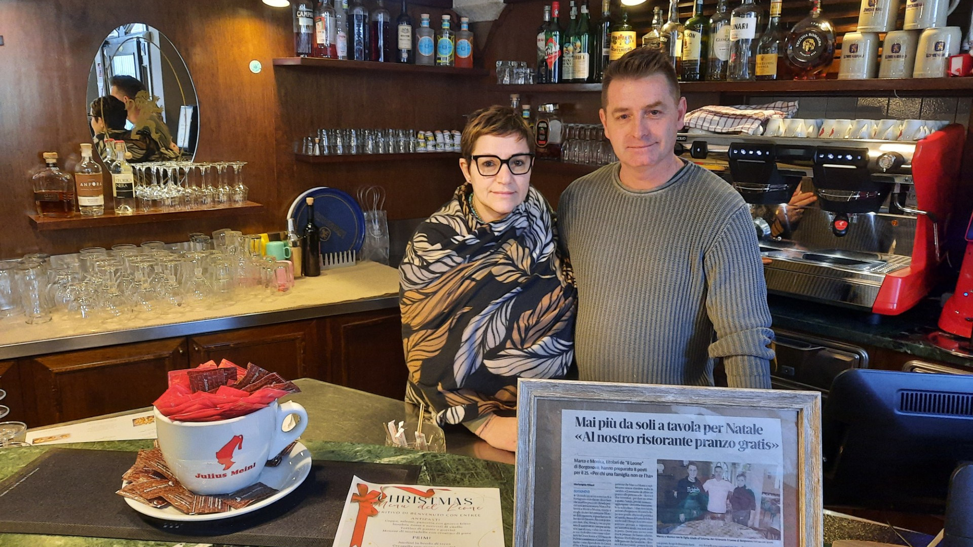 Mai più soli il giorno di Natale: "Al nostro ristorante pranzo gratis"