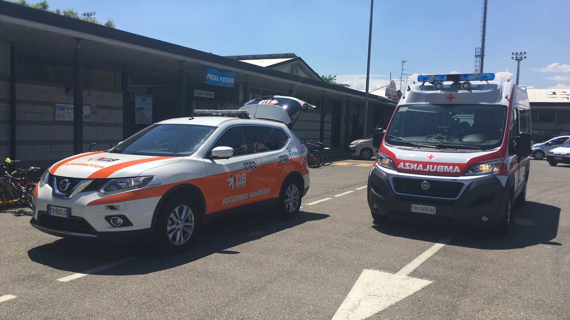 Siccità, grandine flagellano l'agricoltura. Tragedia in piscina a Pontenure