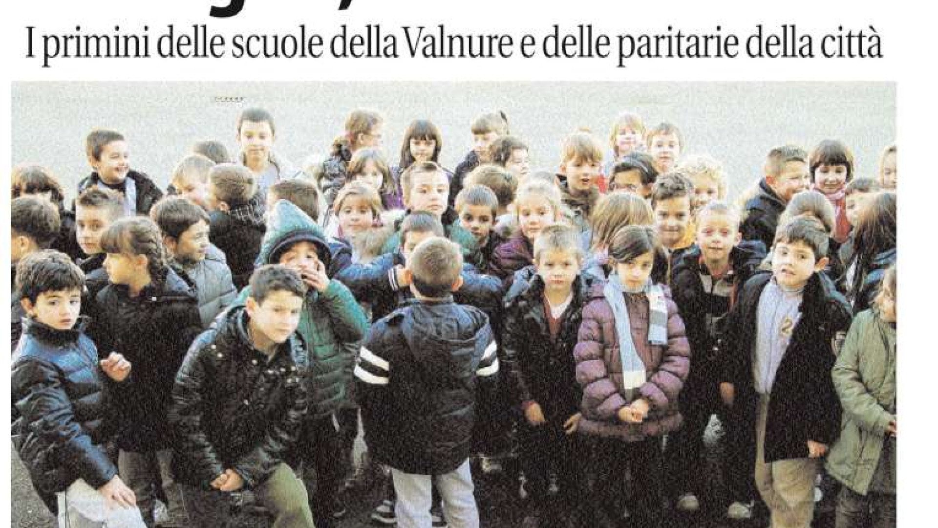 Oggi con Libertà le foto dei remigini della Valnure e delle paritarie della città