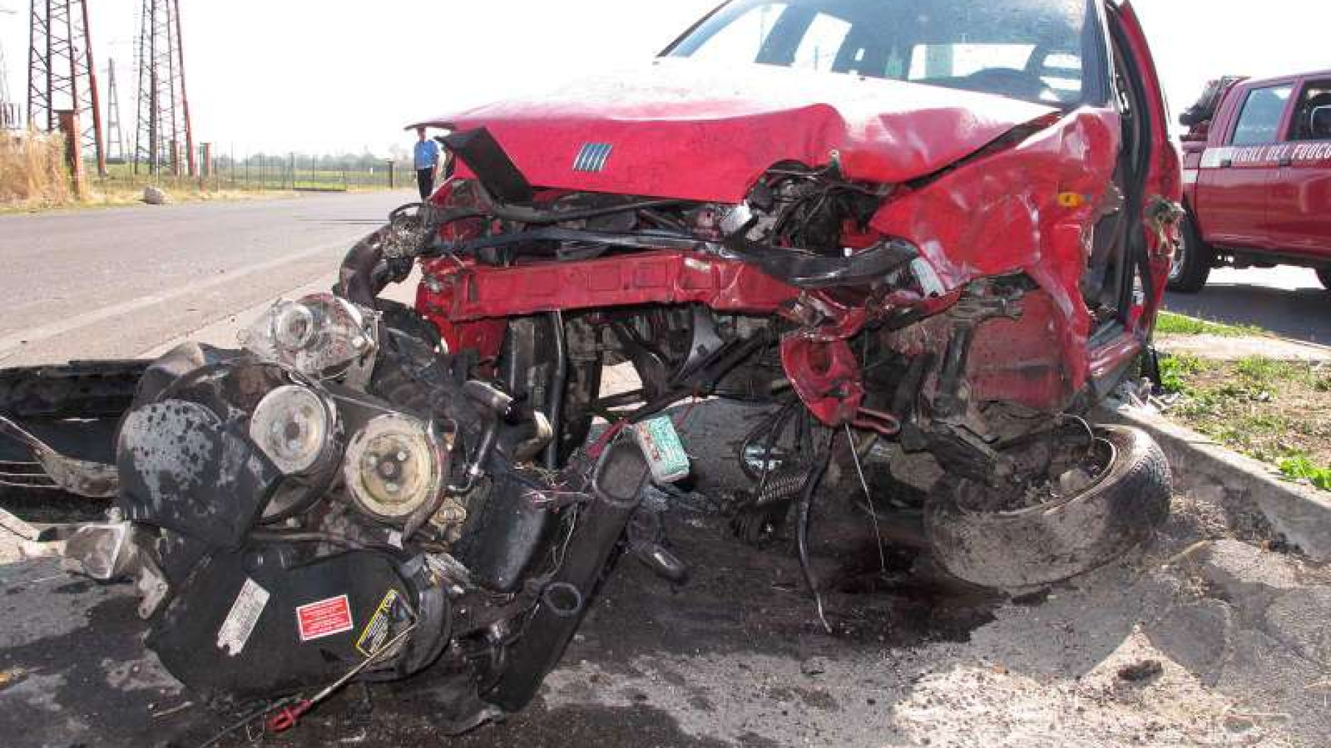 Scontro a Mottaziana di Borgonovo, conducente incastrato