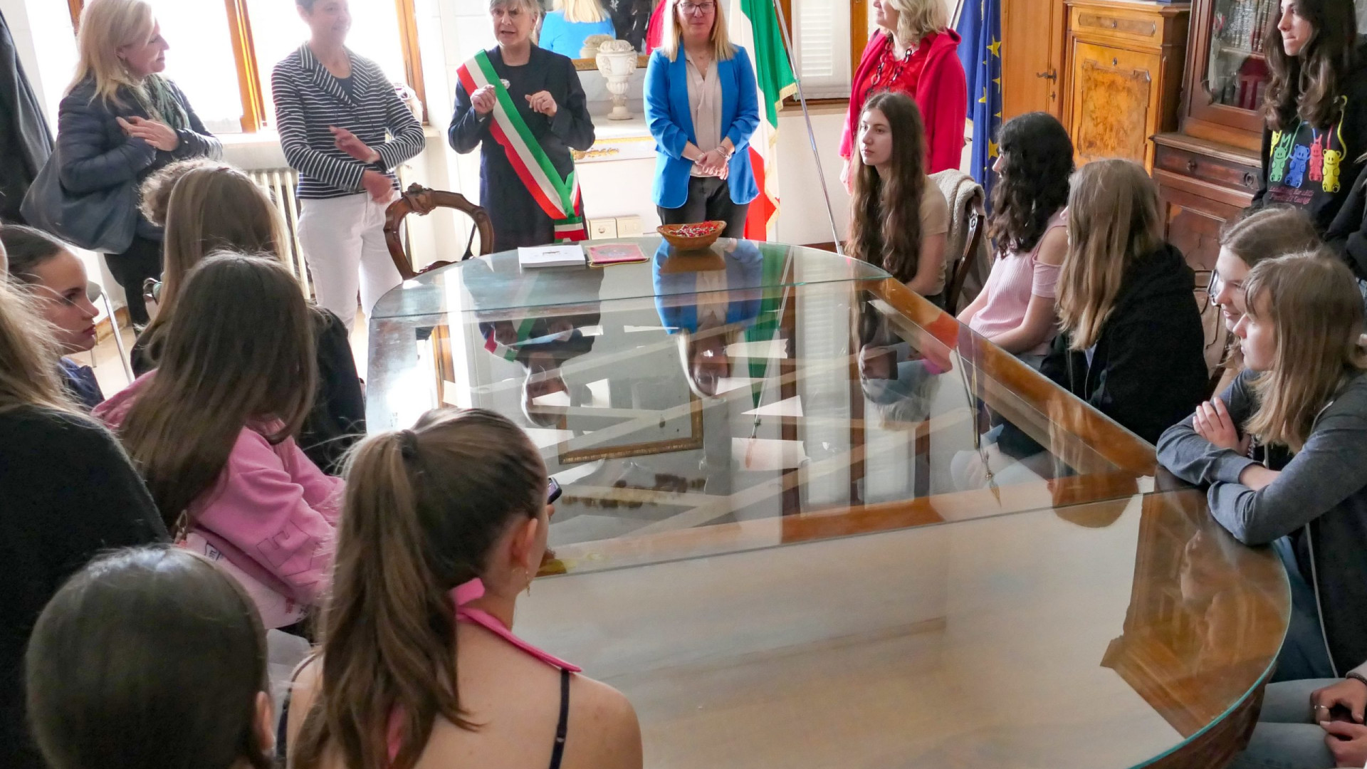 Studenti tedeschi a Castel San Giovanni, "occasioni di scambio e di conoscenza"