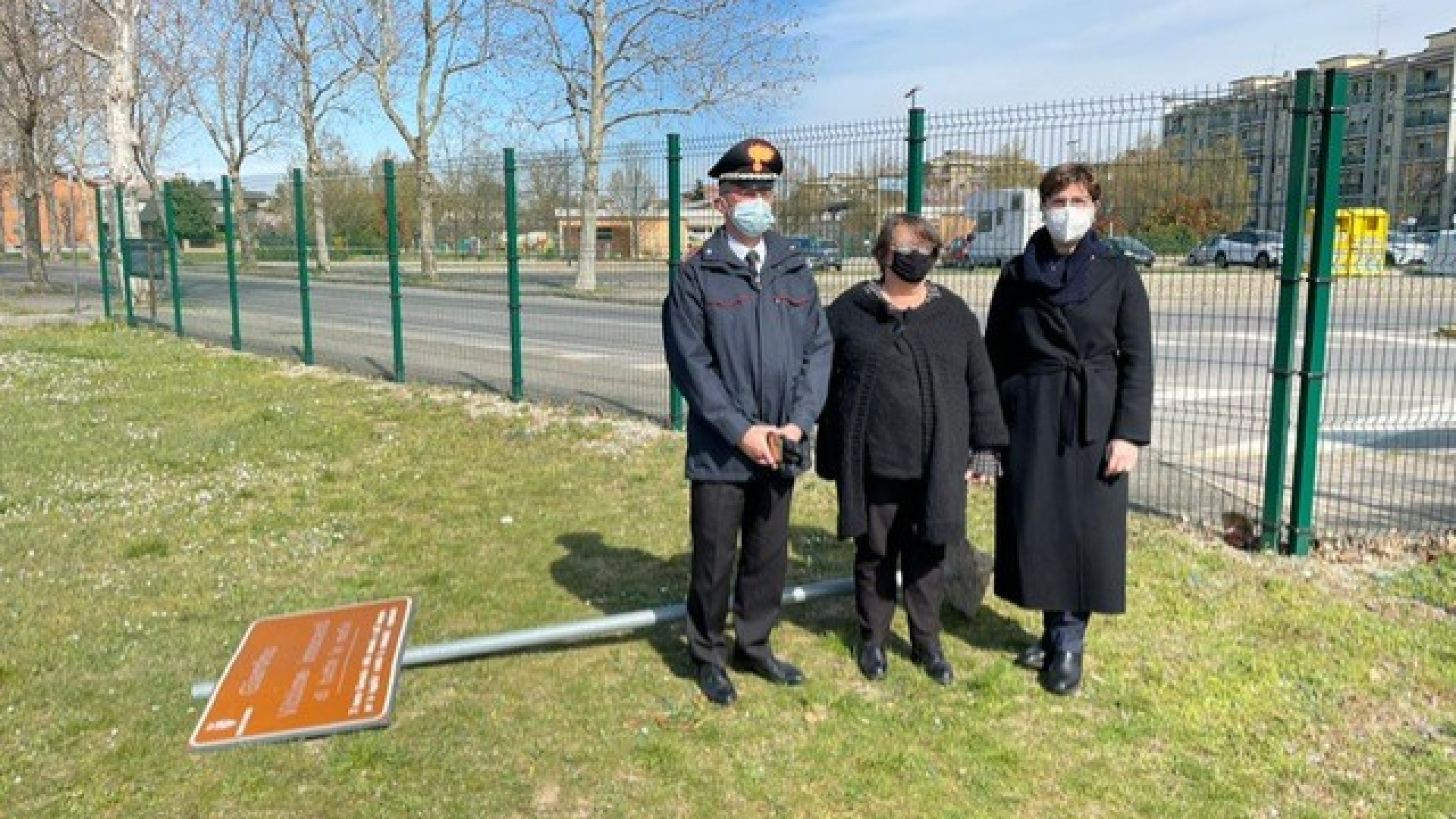 Giardino vittime della mafia, ripristinato danno dopo ennesimo atto vandalico