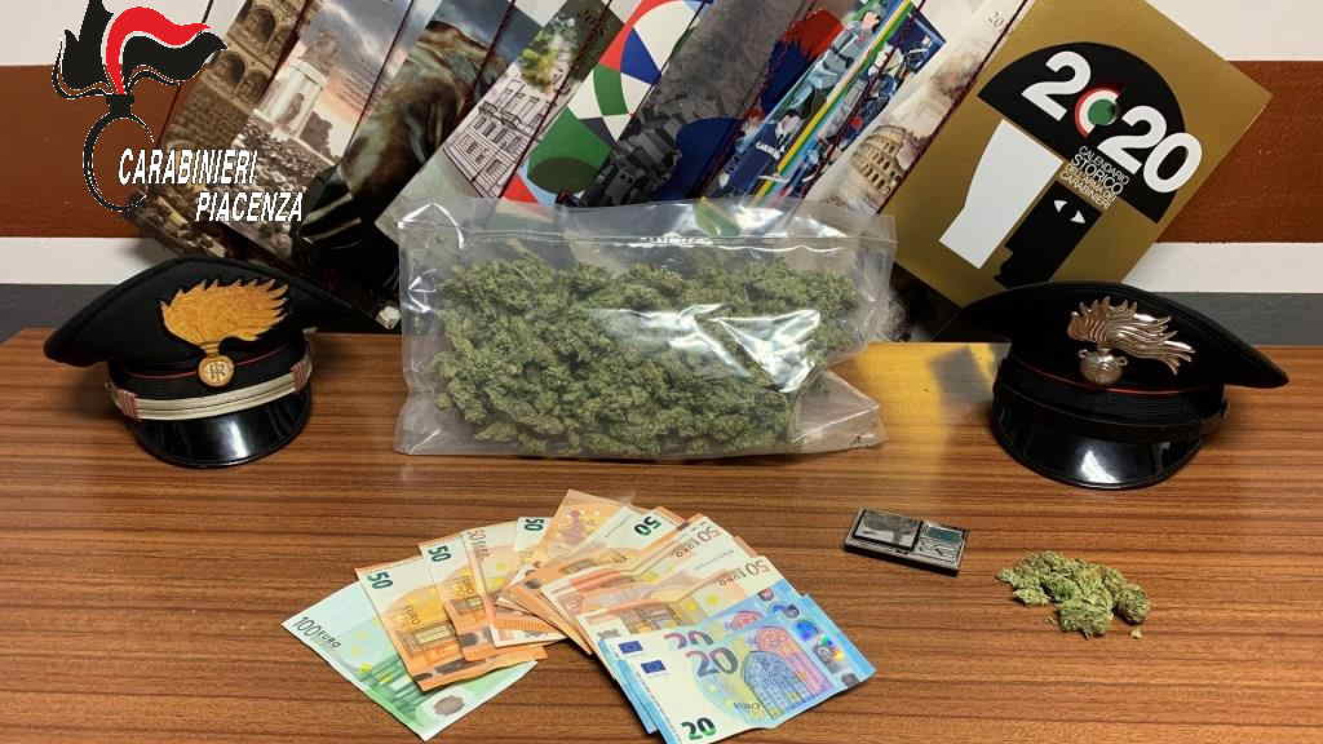 Spaccio di droga a Pianello: arrestato piacentino di 23 anni