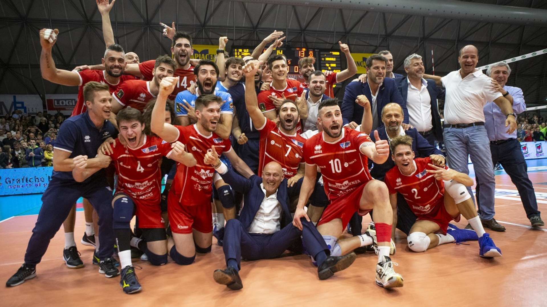La promozione in Superlega della Gas Sales Volley a Zona Sport