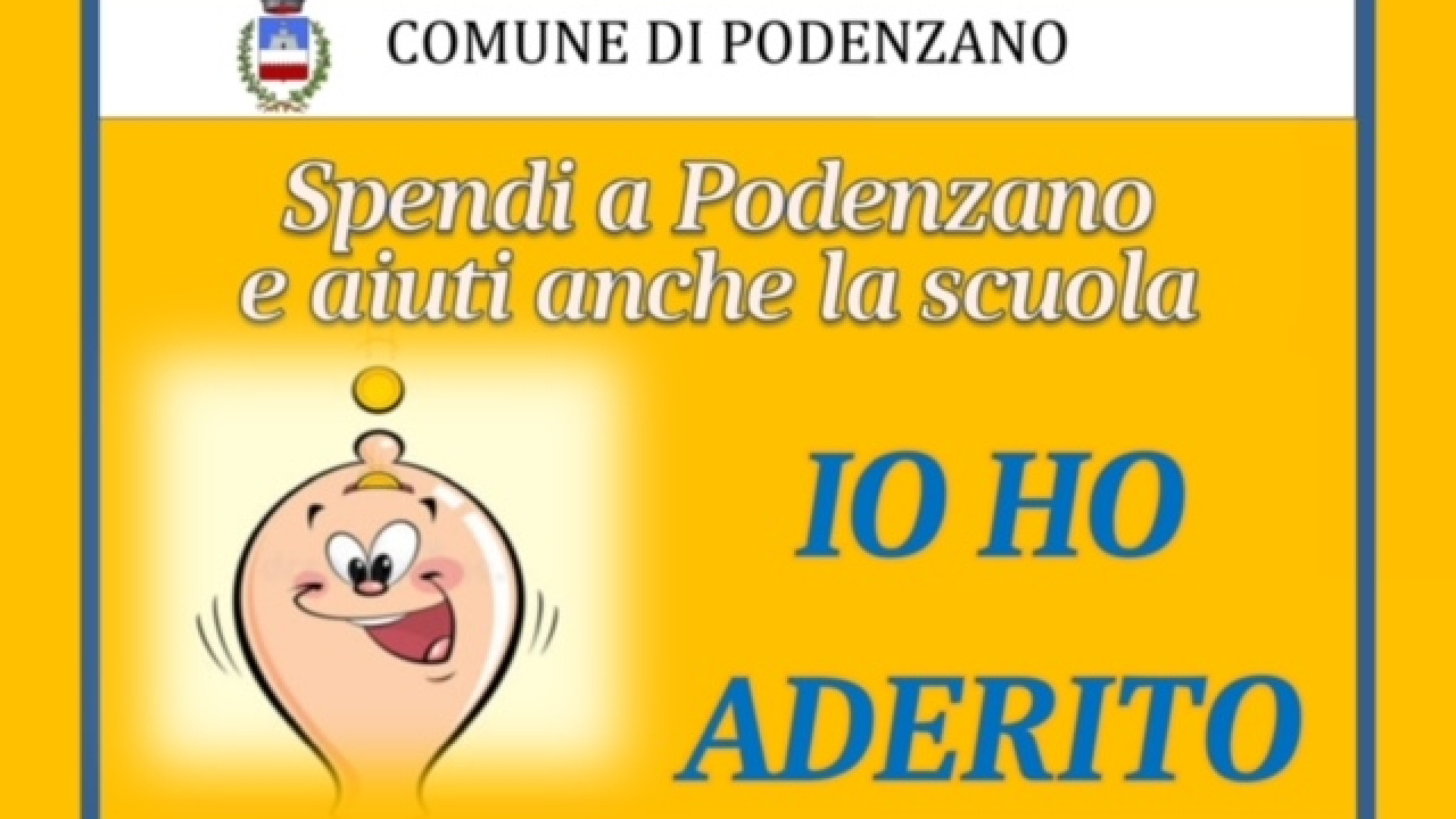 "Spendi a Podenzano e aiuti la scuola". Ecco la nuova iniziativa del comune