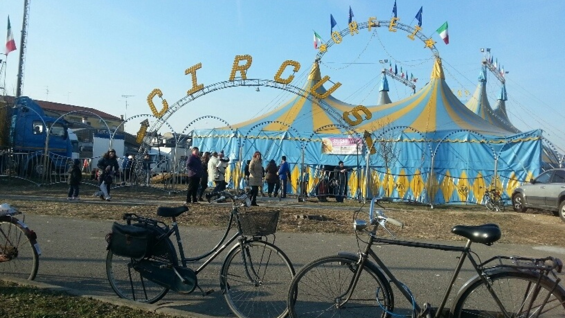 Circo a Piacenza: la protesta contro lo sfruttamento degli animali