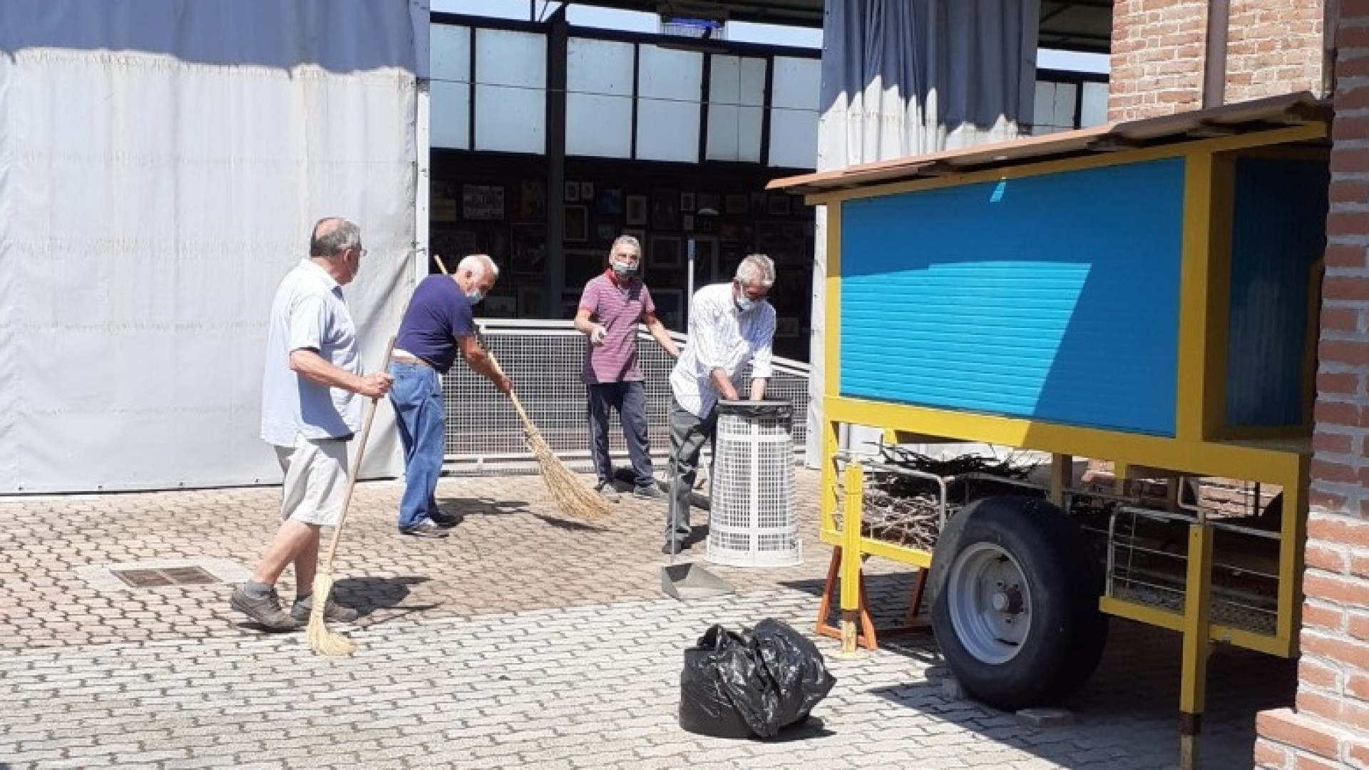 Dopo mesi di chiusura per la pandemia, riparte il centro pensionati di Borgonovo