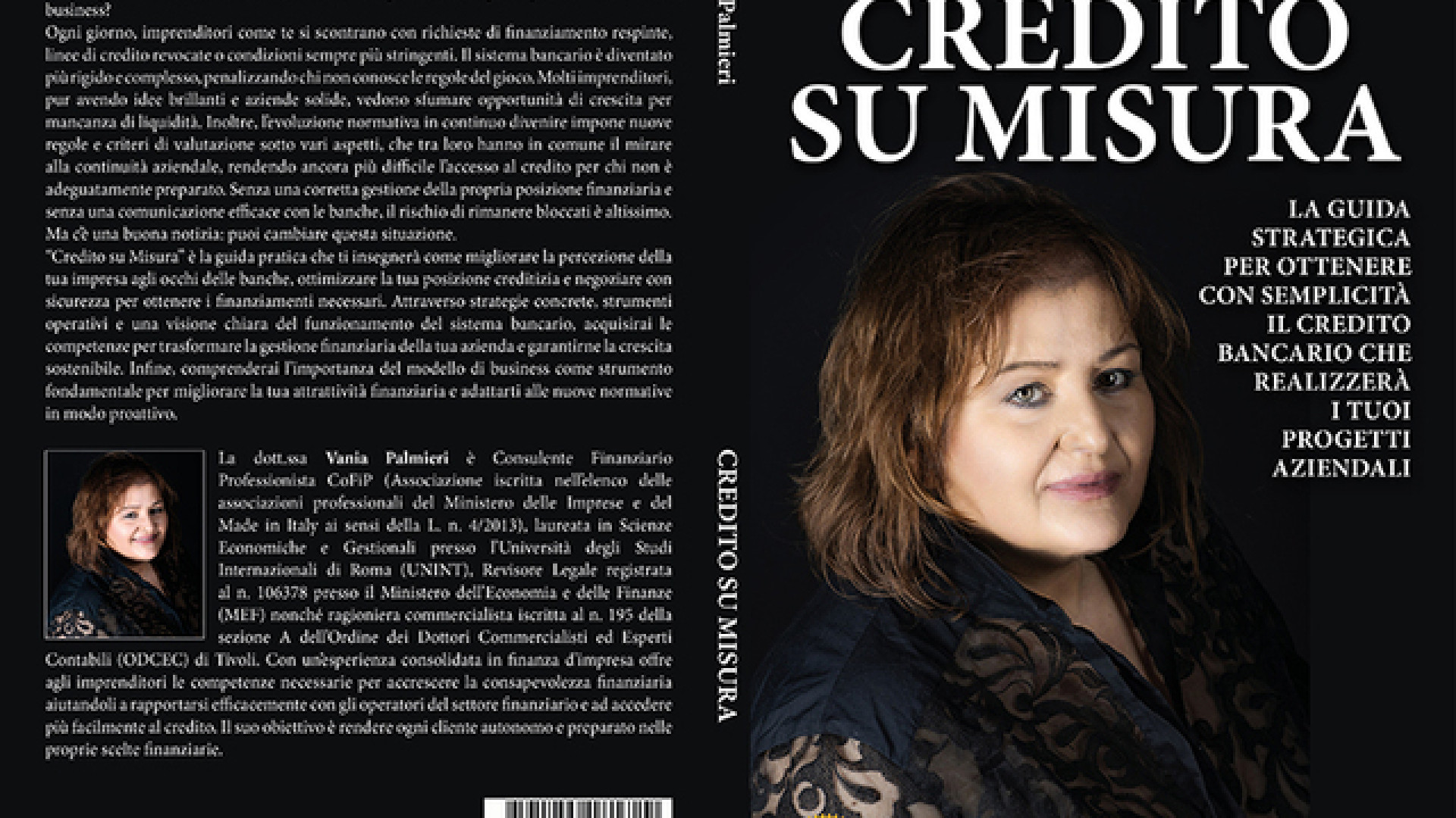 Vania Palmieri lancia il Bestseller “Credito Su Misura”