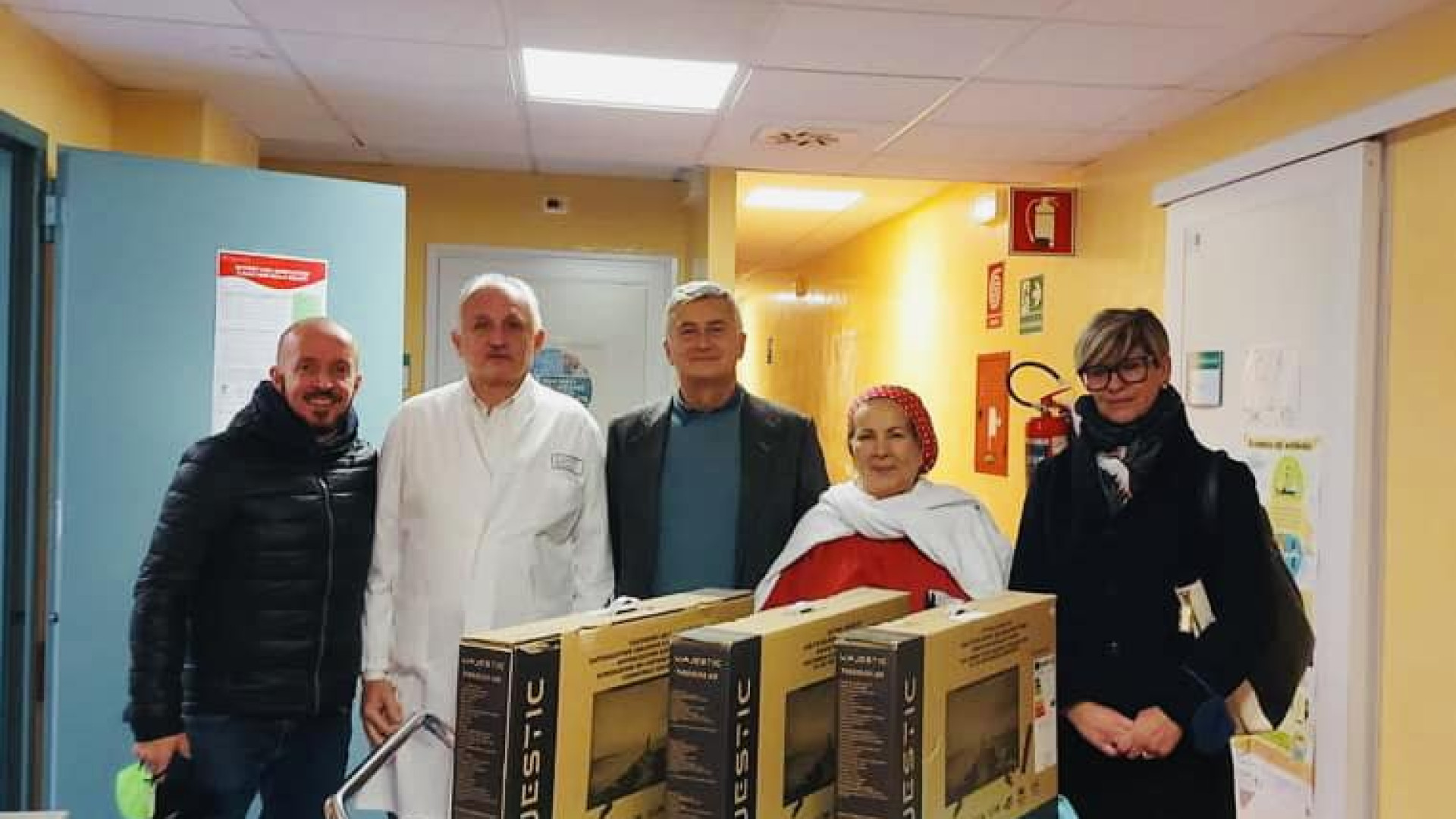 Dal Rotary Club Valtidone tre televisori donati all’ospedale di Castel San Giovanni