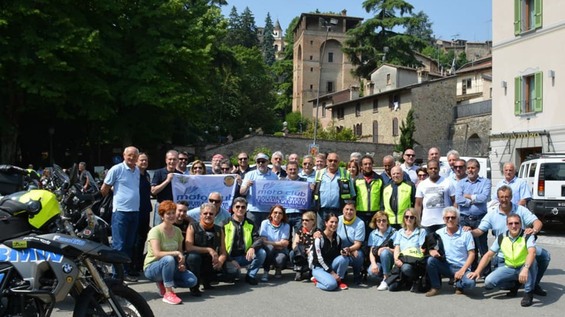 Successo per il "Memorial Livio Scotti". Oltre 40 motociclette hanno risposto presente