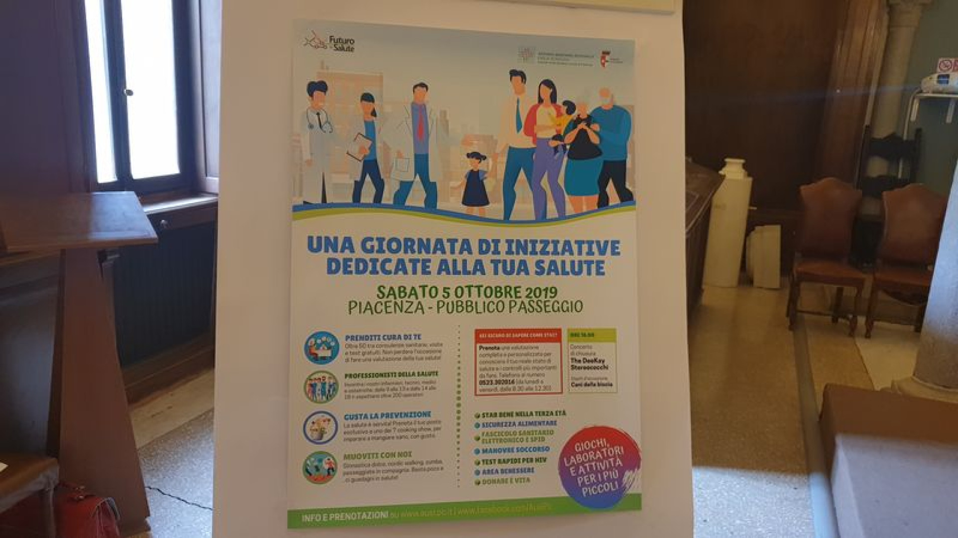 Futuro in salute: 200 professionisti e check up gratuito prenotabile