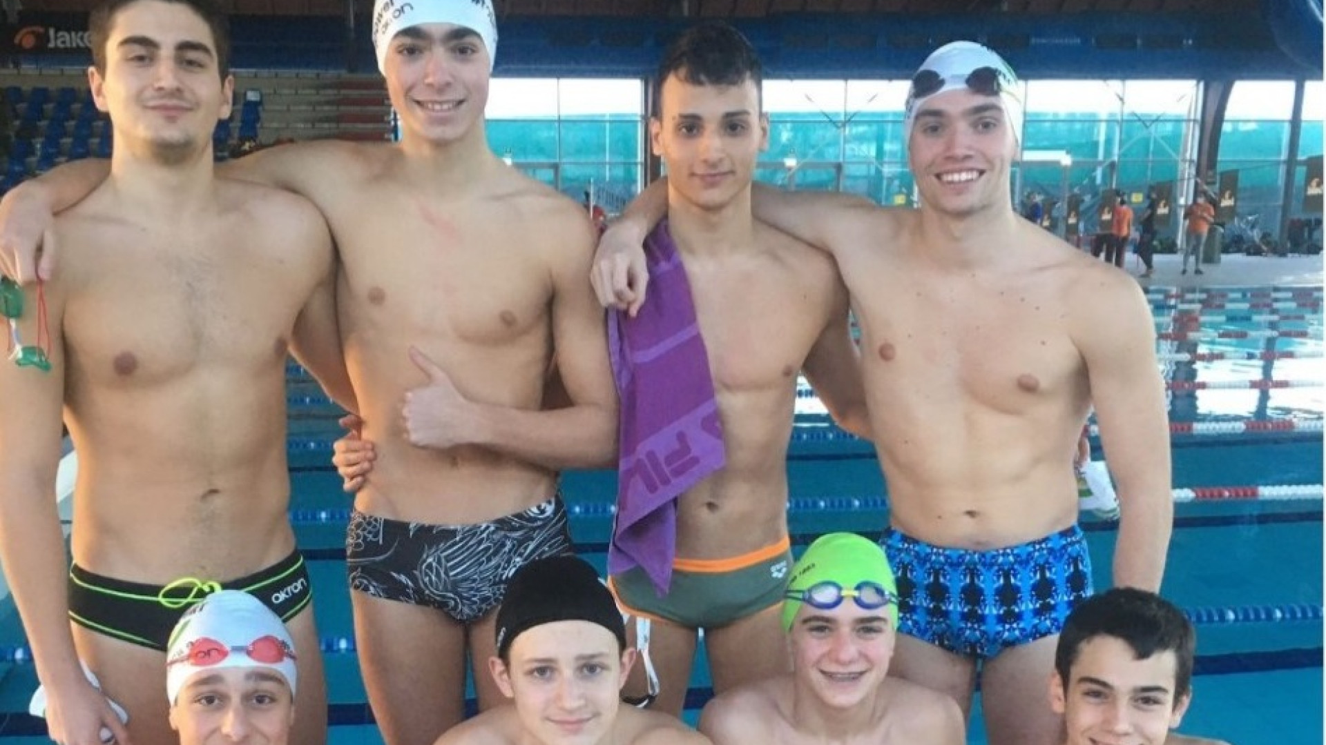 Anche i nuotatori e le nuotatrici della Nino Bixio in vasca per la "1° prova Coppa Tokio"