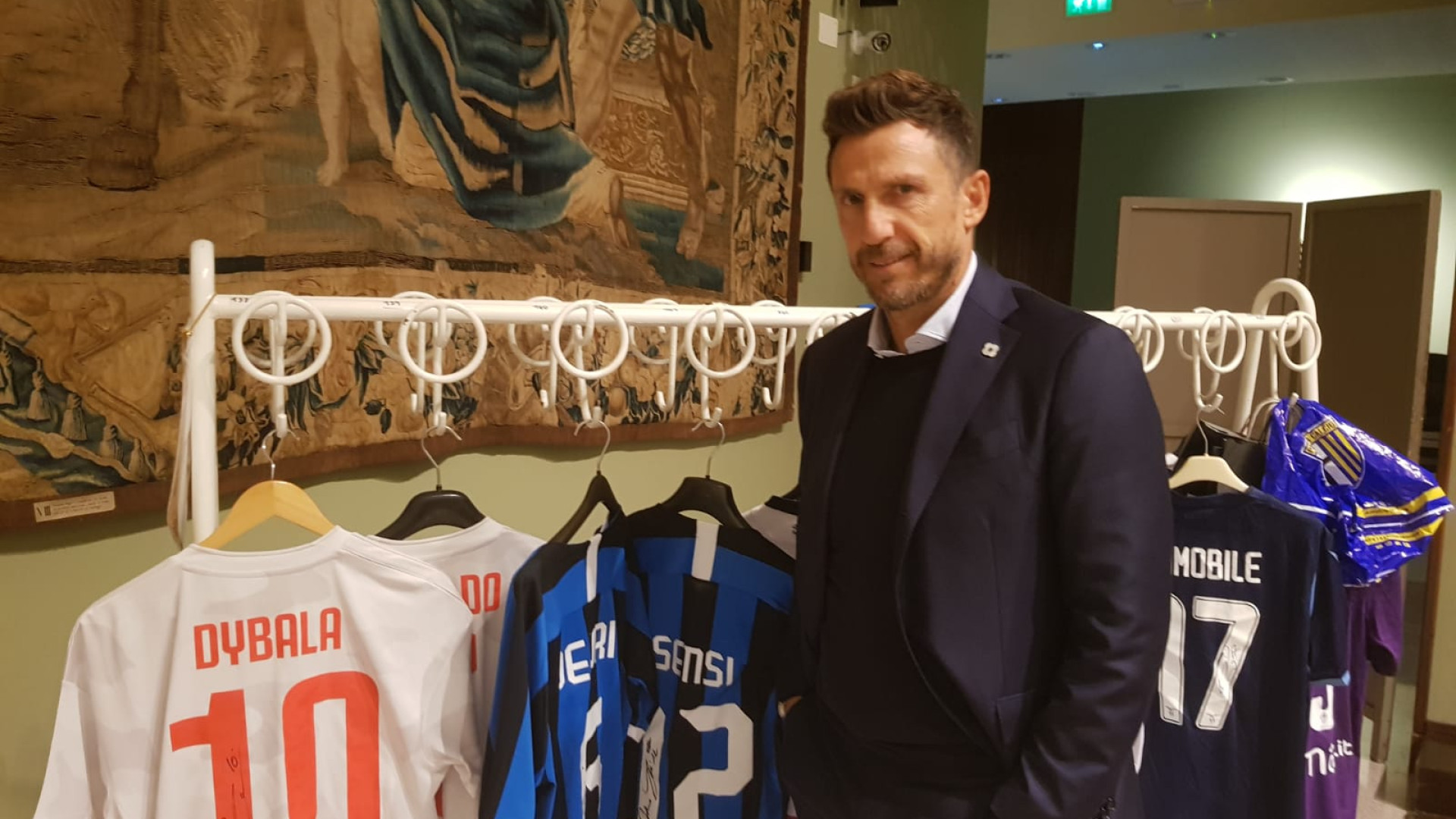 Di Francesco, al fianco della "Bottigelli" anche dopo l'esonero