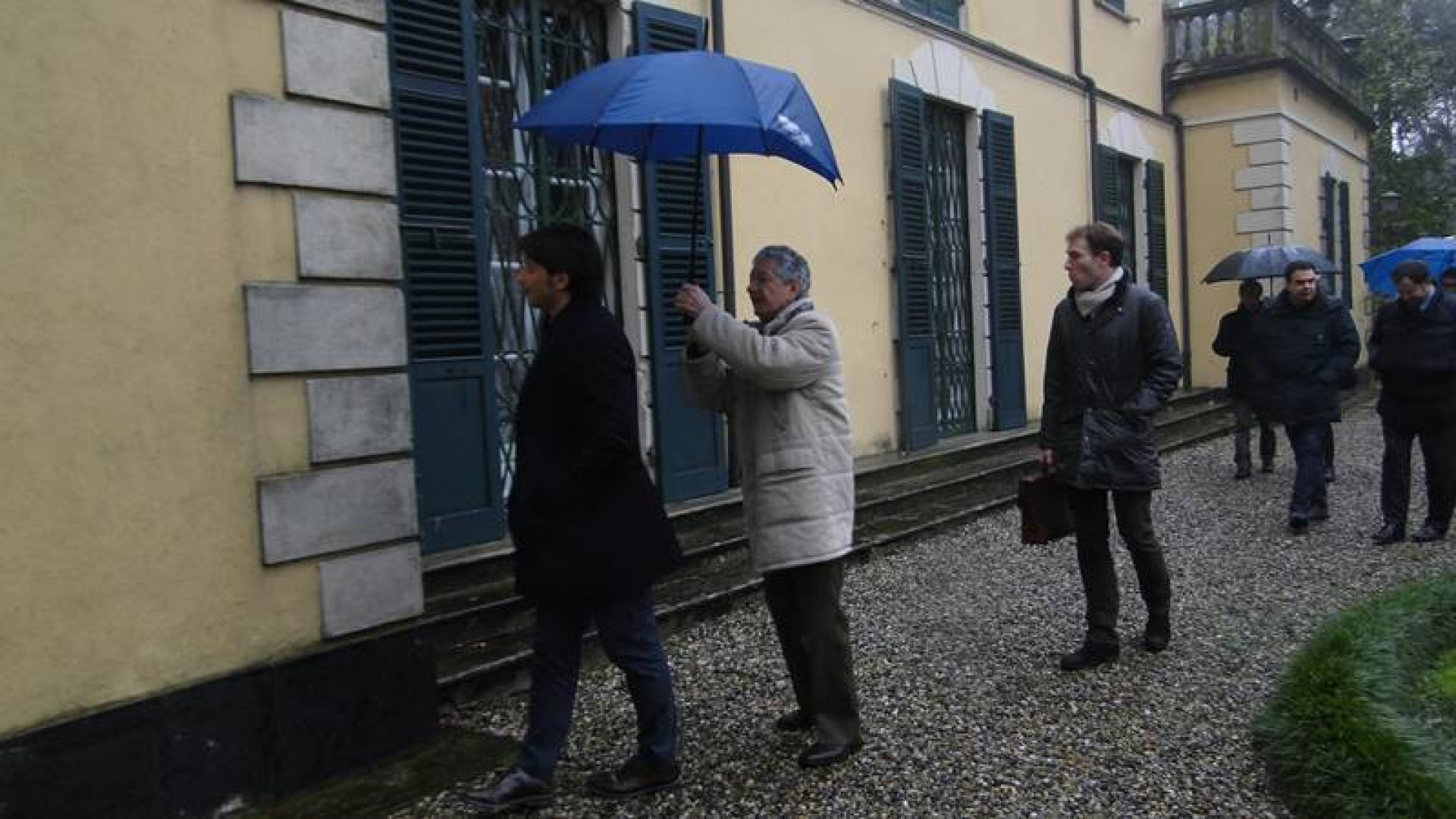 Bicentenario Verdiano, i funzionari della presidenza del Consiglio a Villa Verdi