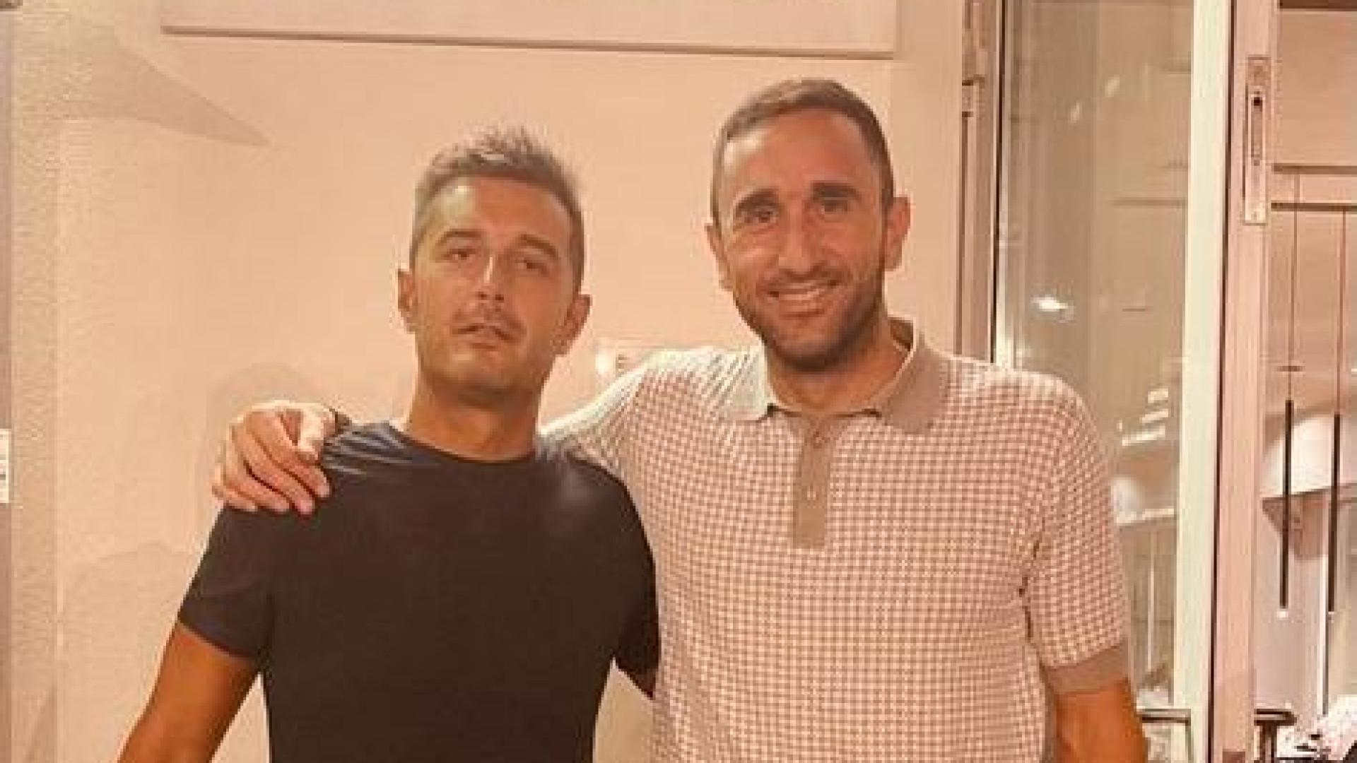 Tappa alla Besurica per l’ex calciatore Molinaro, direttore tecnico del Venezia