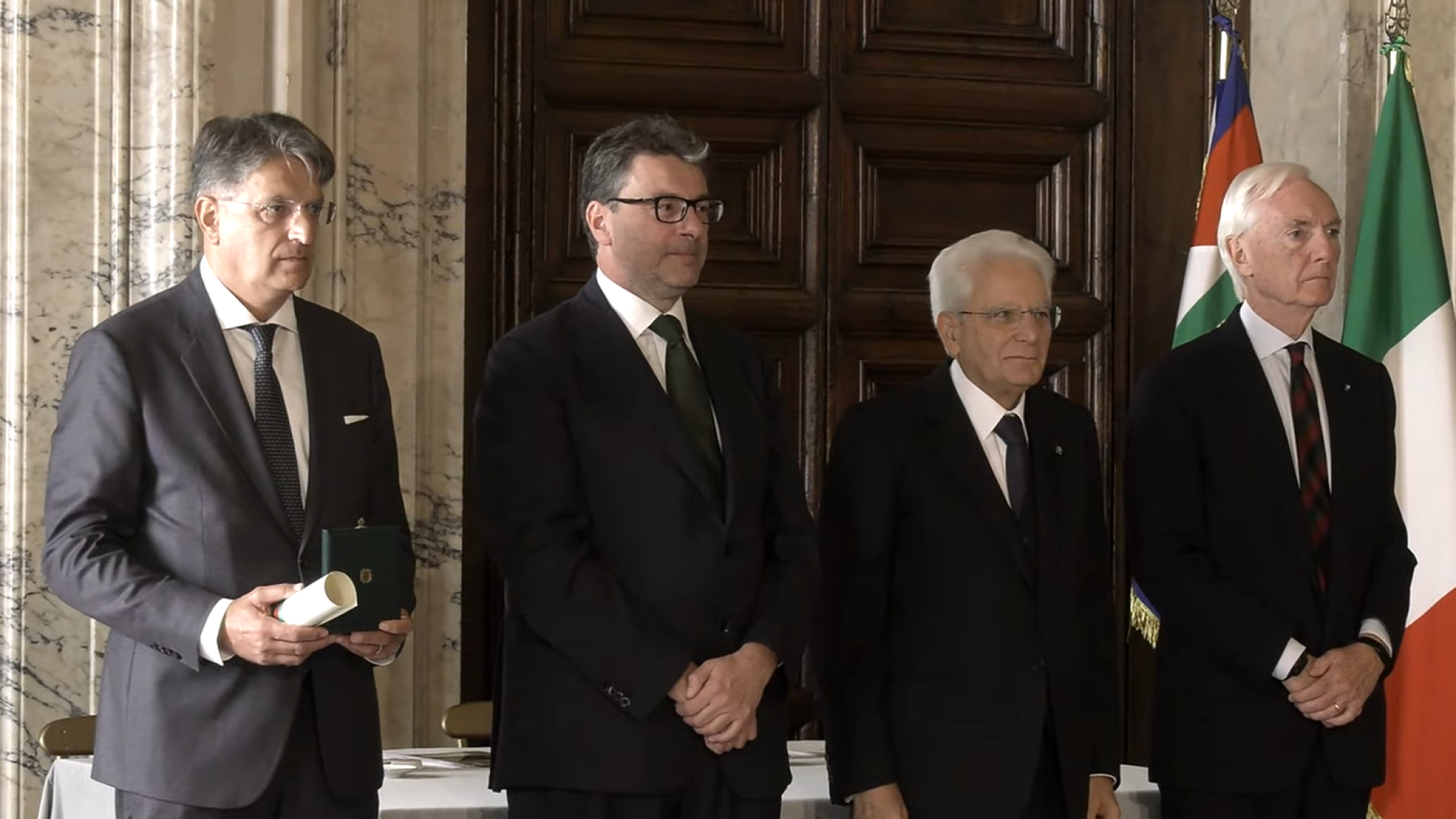Cavalieri del lavoro, il piacentino Alberici premiato dal presidente Mattarella