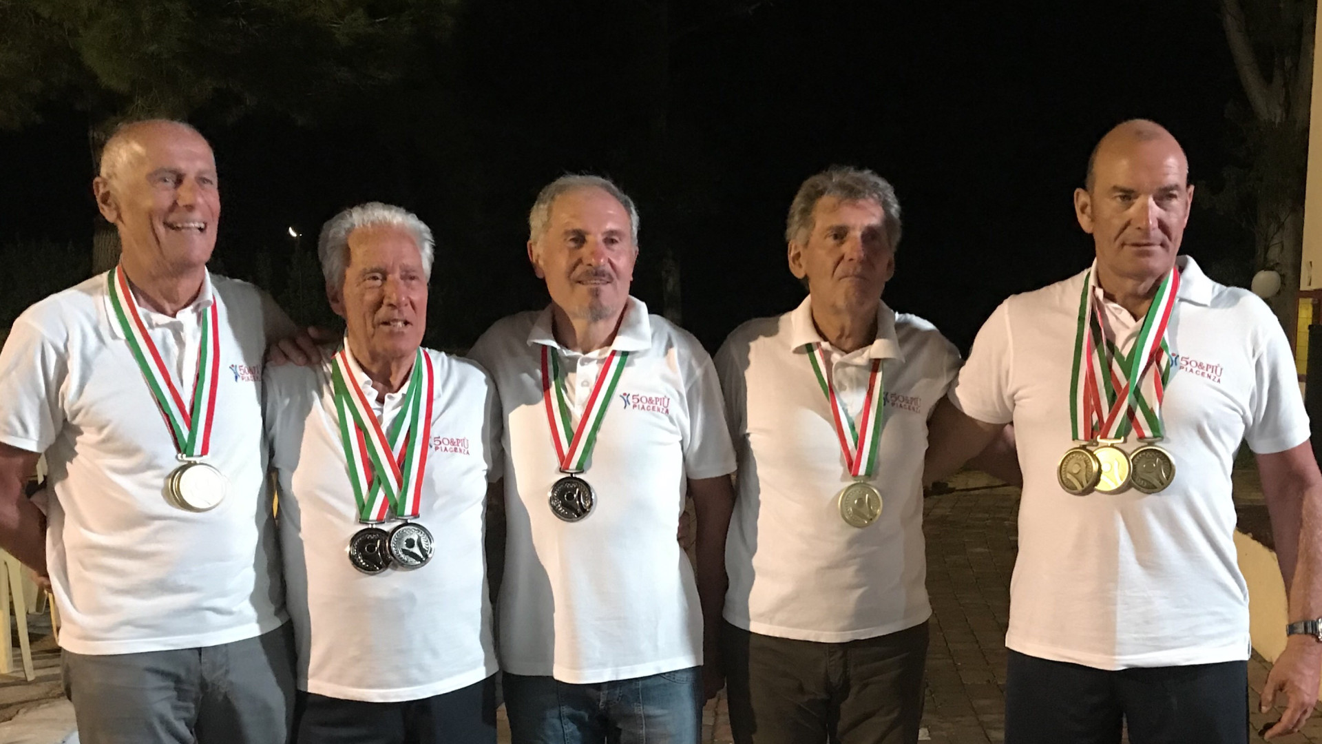 I "vecchietti terribili" piacentini colpiscono ancora: nove medaglie per loro