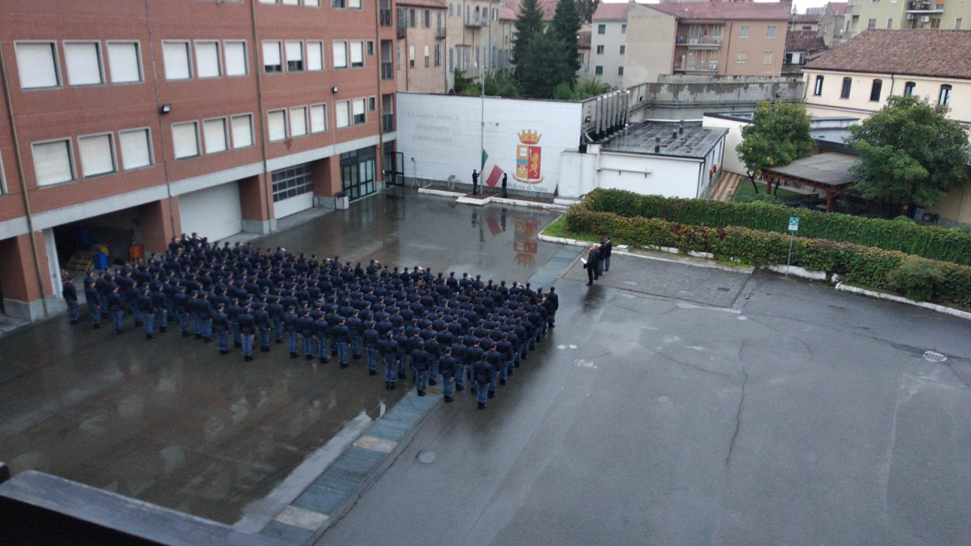 Scuola di polizia, 12 alloggi per il personale medico e sanitario