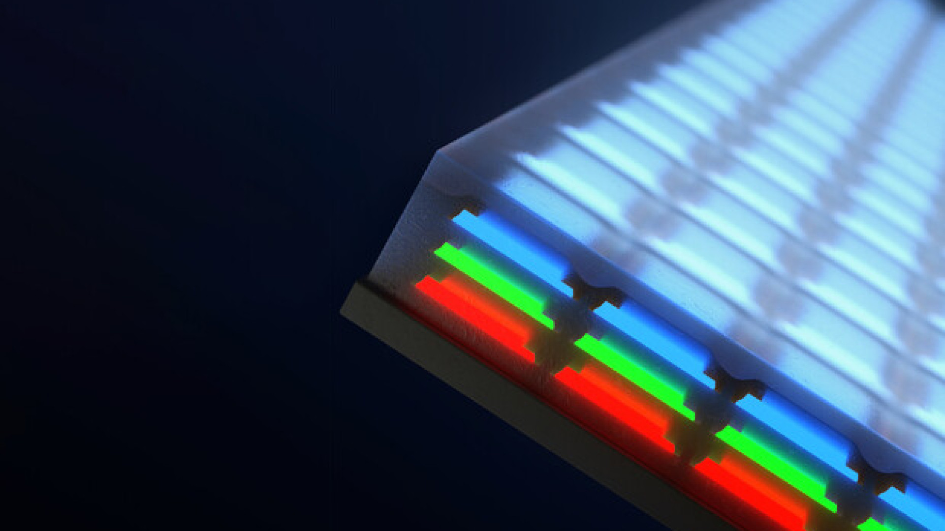 Ecco i primi Led verticali: triplicano la qualità degli schermi, perfetti per i visori
