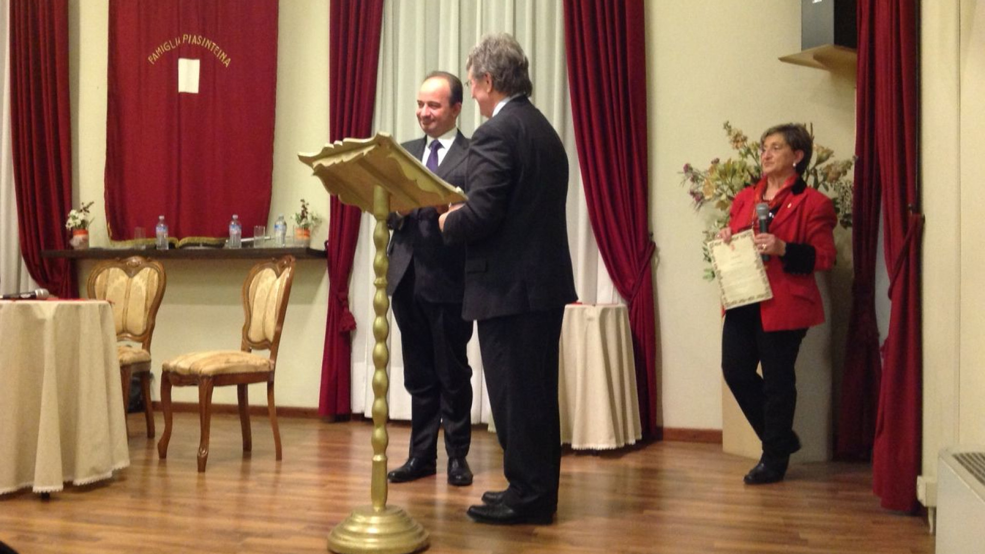Il Rettore della Cattolica Anelli premiato come Piacentino benemerito