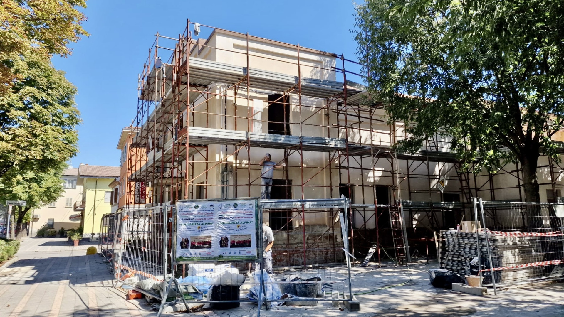 Gragnano, quasi ultimati i lavori al centro culturale, all'ex asilo e alle scuole