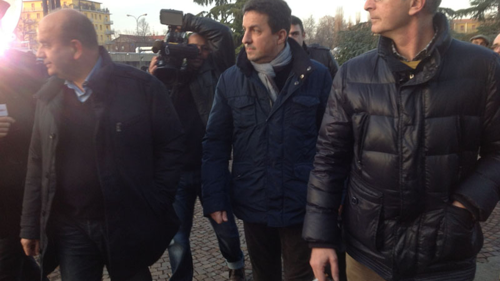 Bersani in costante miglioramento. Visita dei piacentini