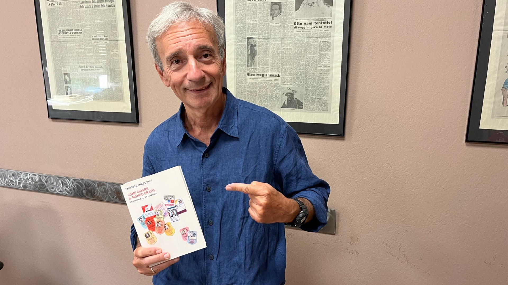 Enrico Franceschini: "Ci sarà sempre bisogno di giornalisti con la valigia pronta"