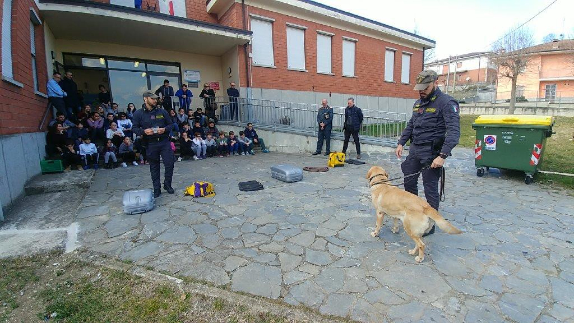 Cultura della legalità, la Guardia di finanza sale in cattedra in Alta Val Tidone
