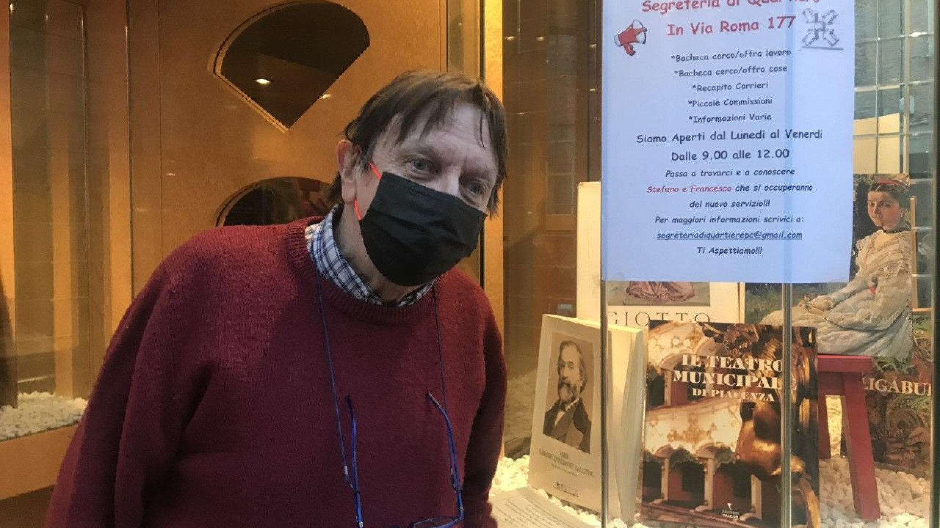 In via Roma arriva la segreteria di quartiere con l'aiuto dei ragazzi autistici