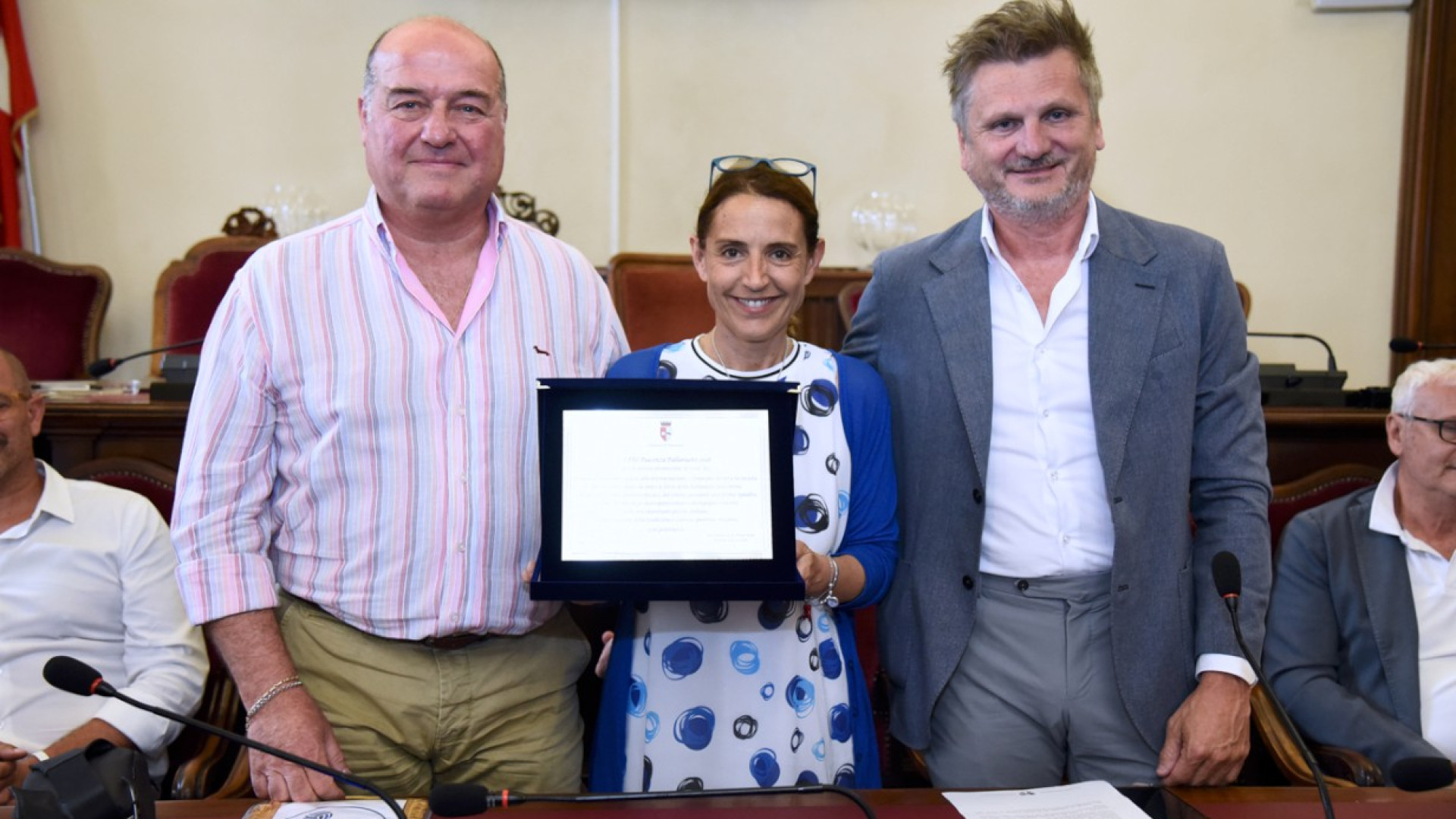 Successi sportivi, in Comune gli atleti Piacenza Pallanuoto e cadetti Rugby Lyons