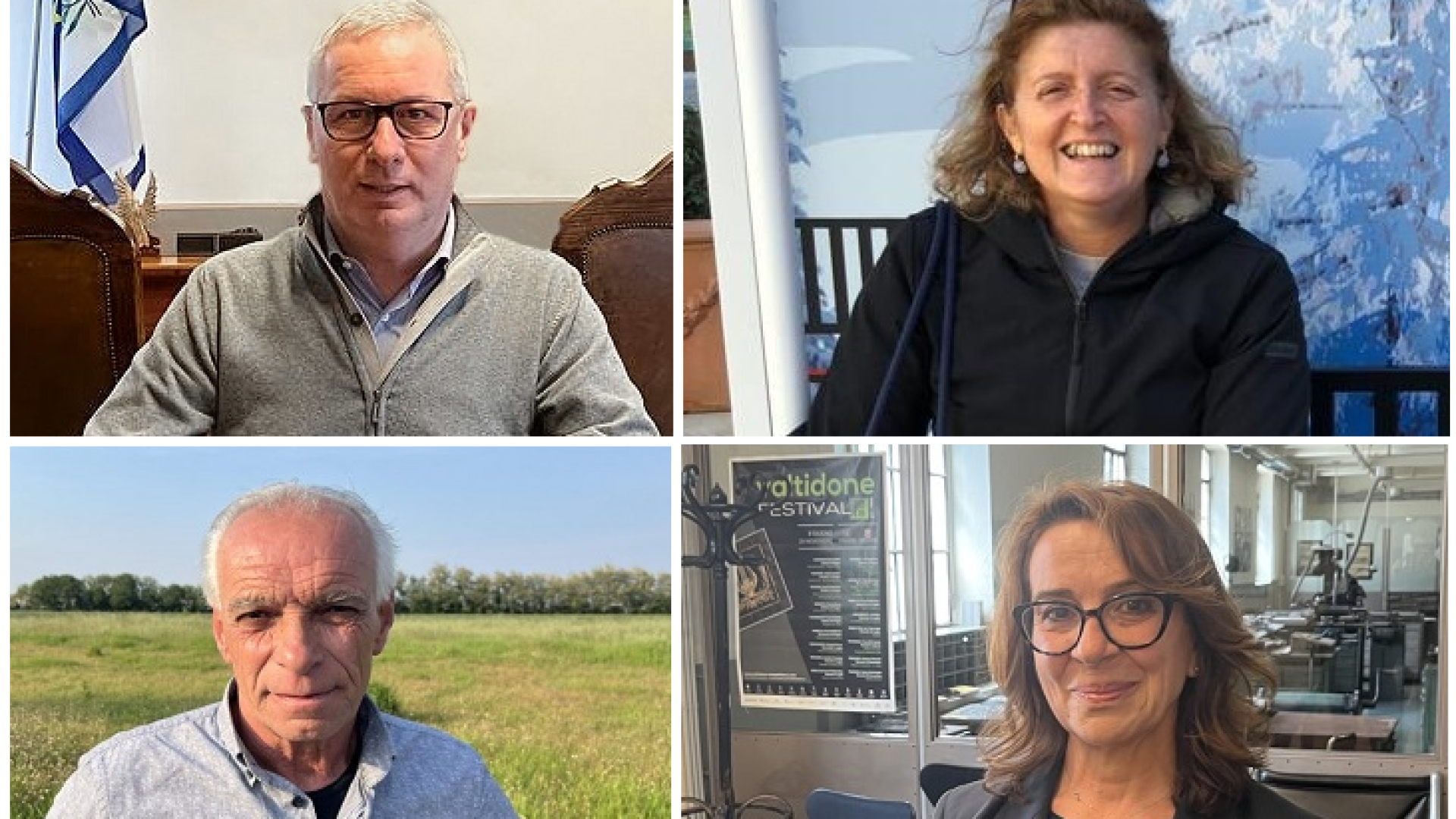 Voto nel Piacentino: eletti Pizzaghi, Albertini, Bertonazzi e Granata