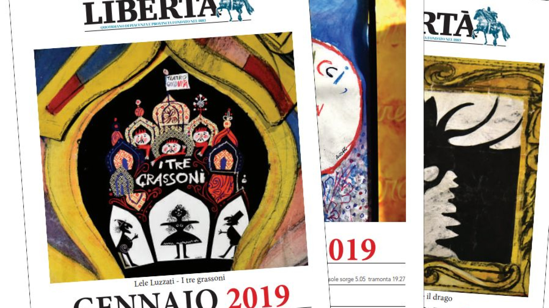 Calendario Libertà, dodici mesi in compagnia di Lele Luzzati