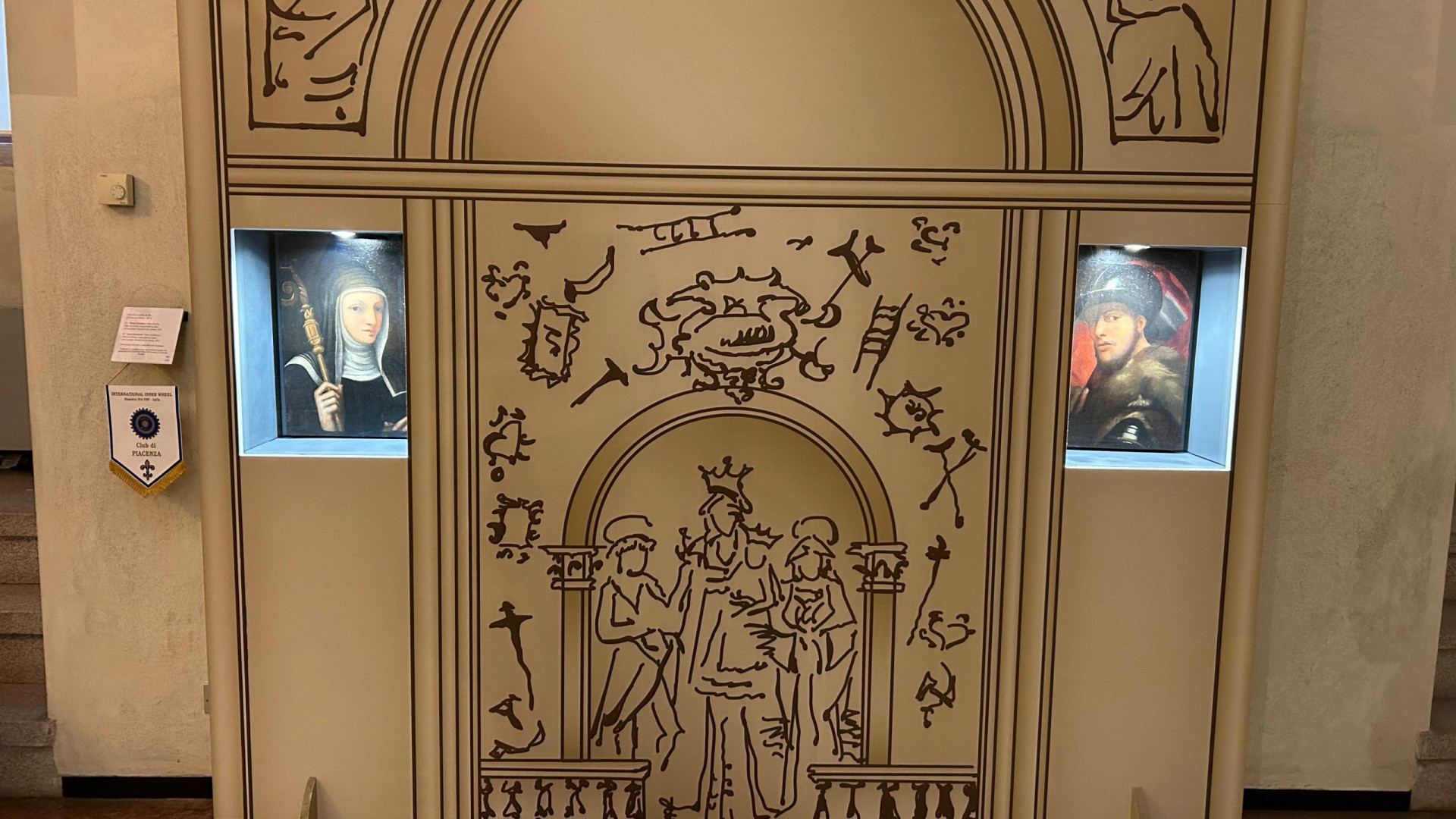 Farnese, nuova vita per due dipinti di Campi: "Salvati dalle fiamme nel 1609"