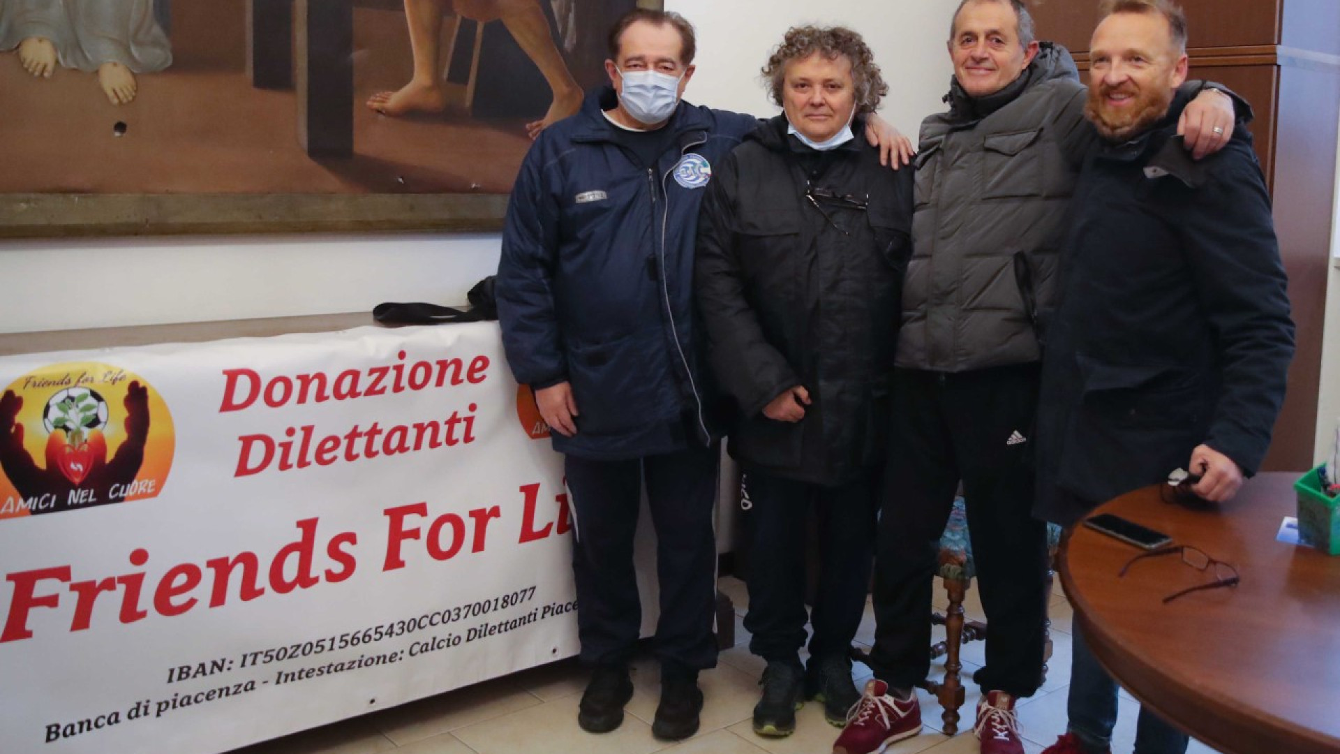 Dilettanti nel calcio ma professionisti in solidarietà: in campo Friends for Life