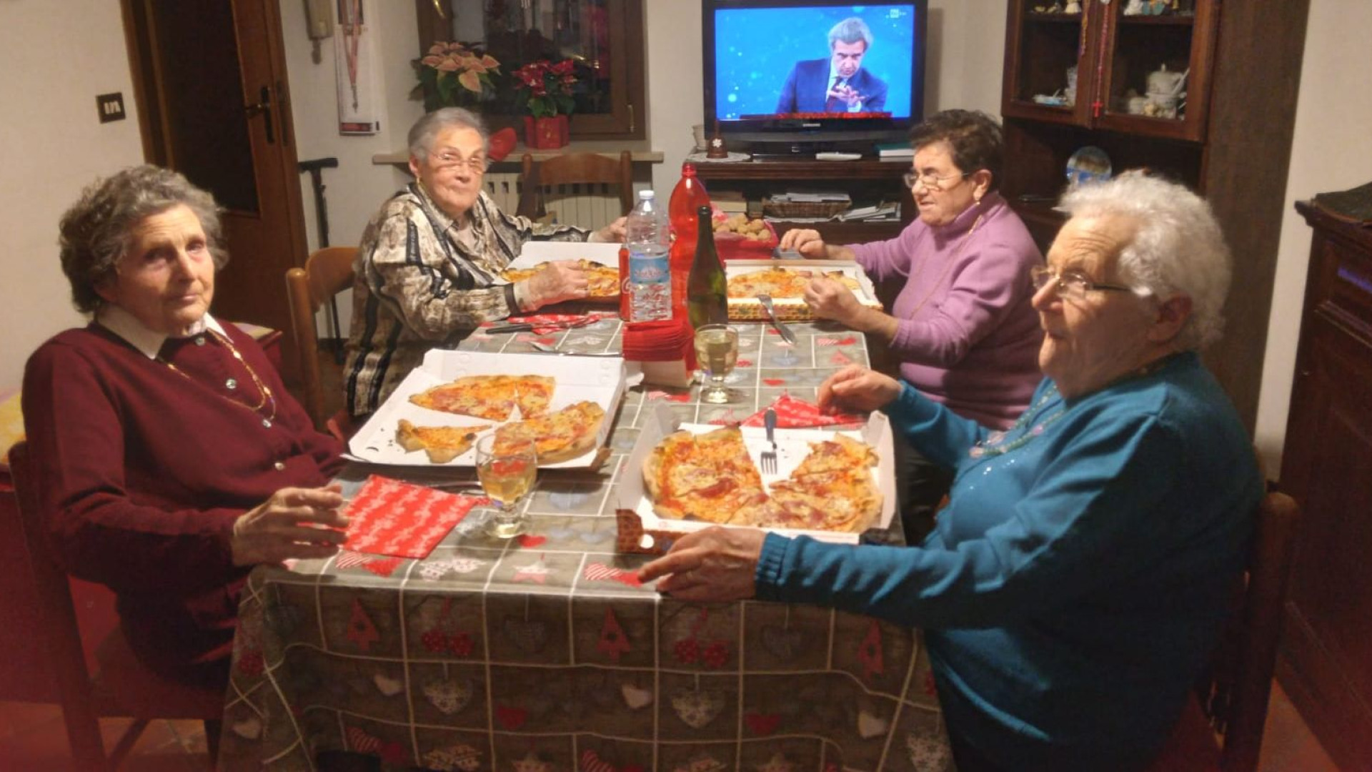 Ilde, Rosa, Silvana e Lina: 351 anni totali e una grande amicizia da una vita