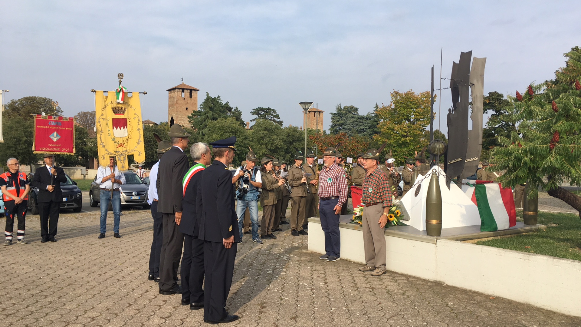 Dal Friuli alla Russia: celebrati i 50 anni del Gruppo alpini di Vigolzone