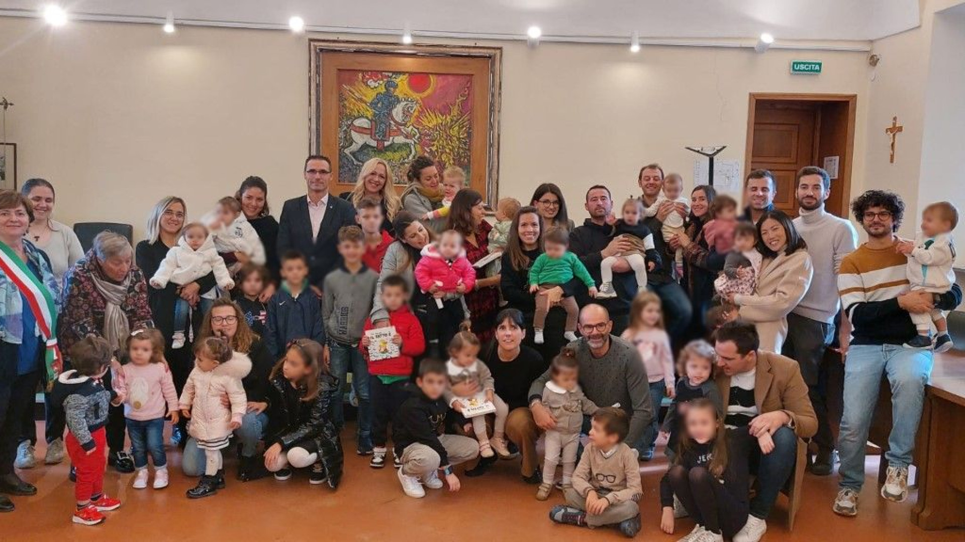 "Natalità in calo, ma celebriamo i genitori": a San Giorgio 150 euro a famiglia