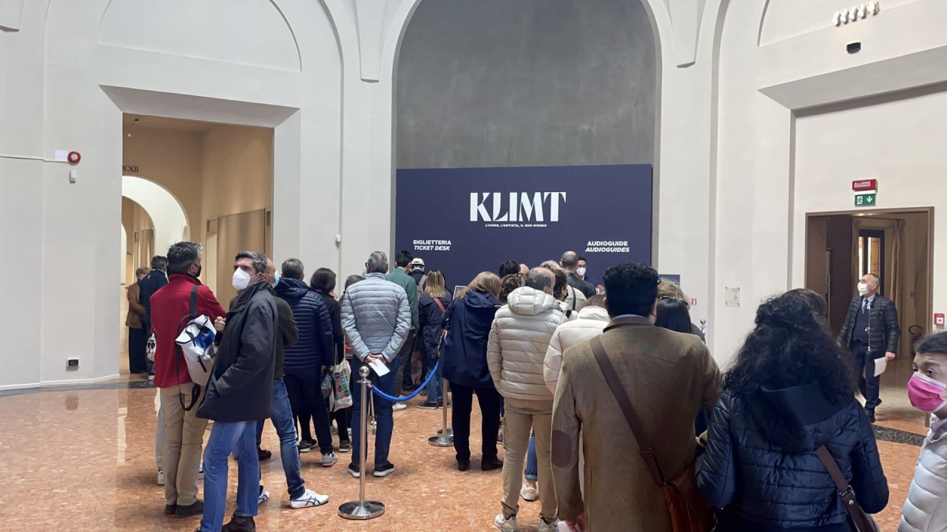 Klimt, 4.300 presenze nella prima settimana. Triplicati gli accessi allo Iat
