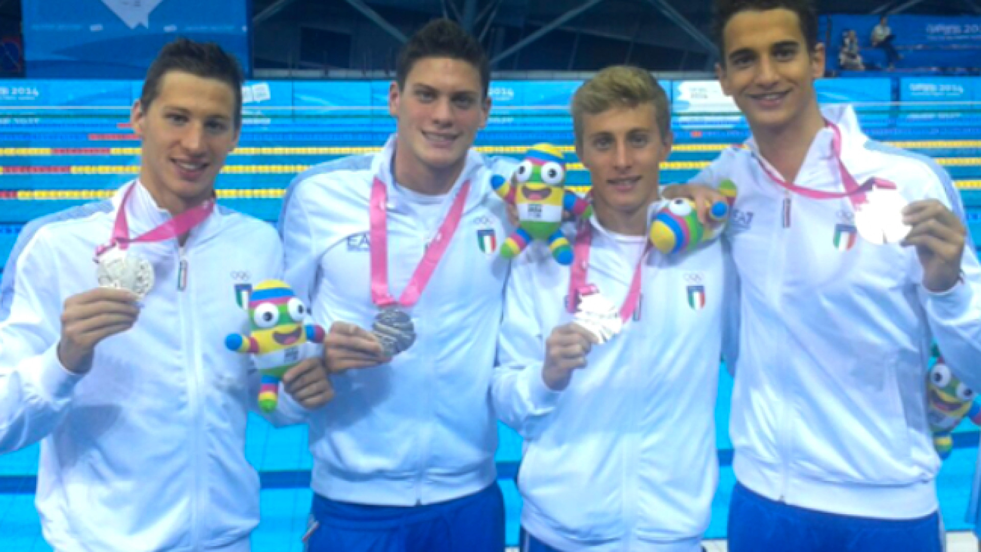 Nuoto, storico argento per il piacentino Carini alle olimpiadi giovanili