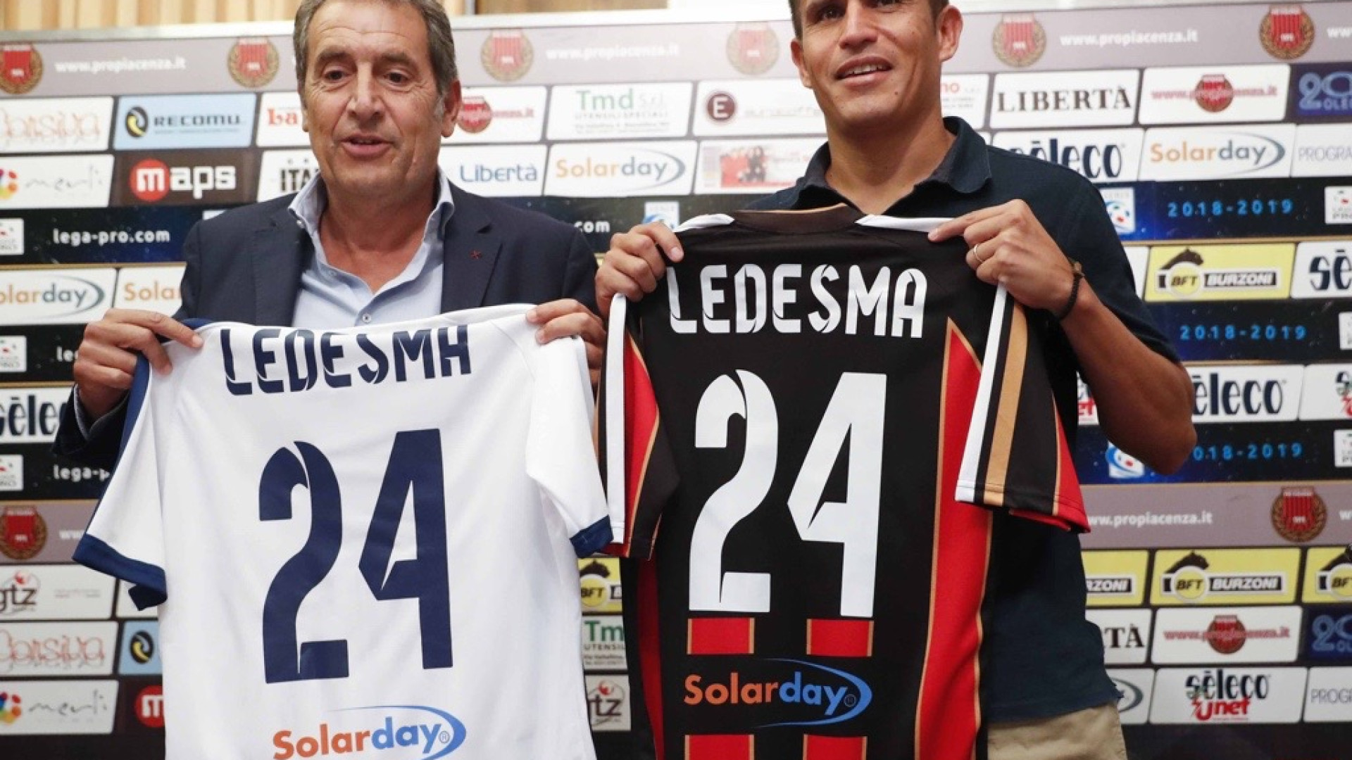 Cristian Ledesma al Pro: "Ho sposato il progetto di questa società". FOTO