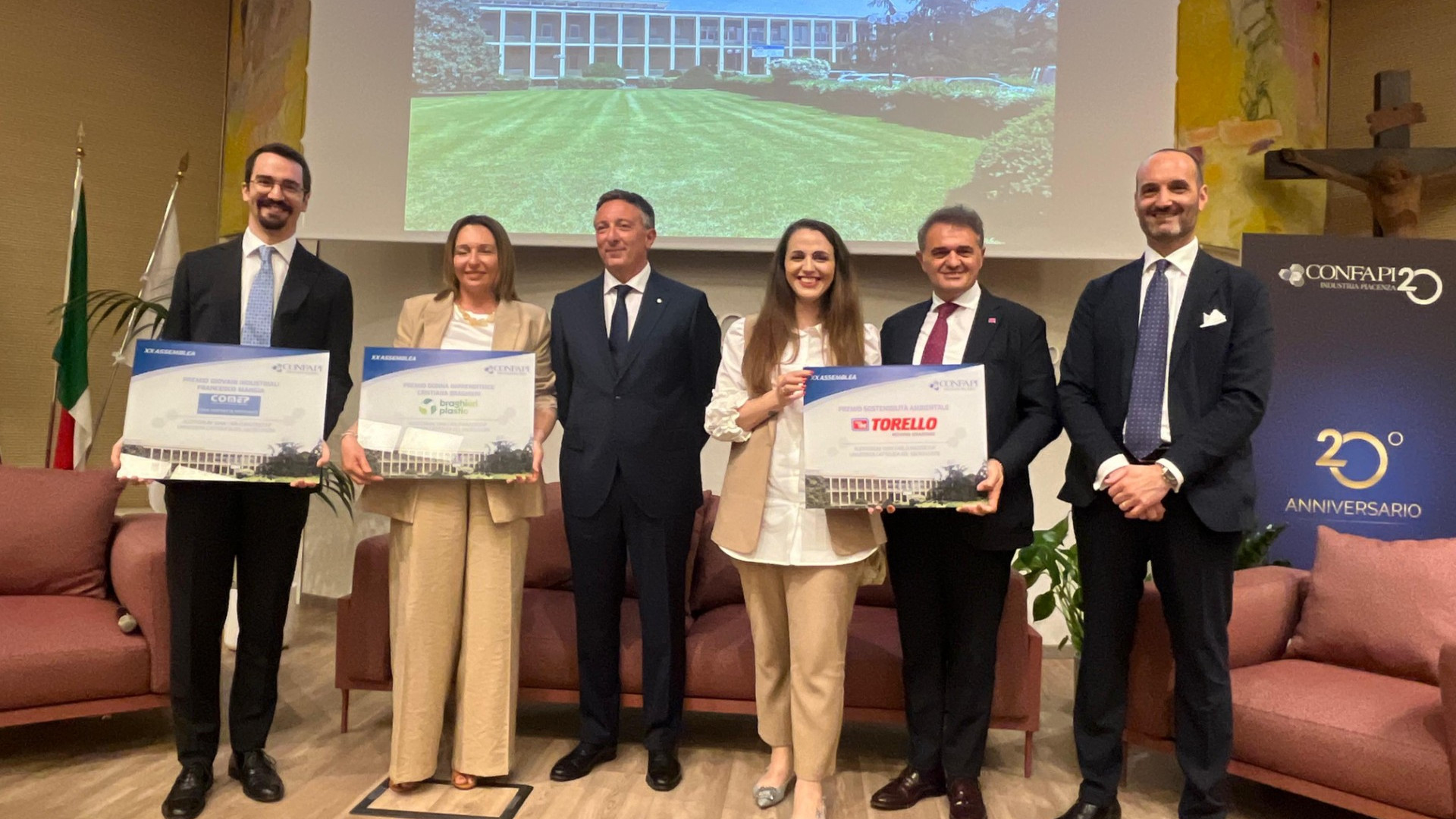 Confapi Piacenza compie 20 anni, Ponginibbi: "Continuare a crescere"