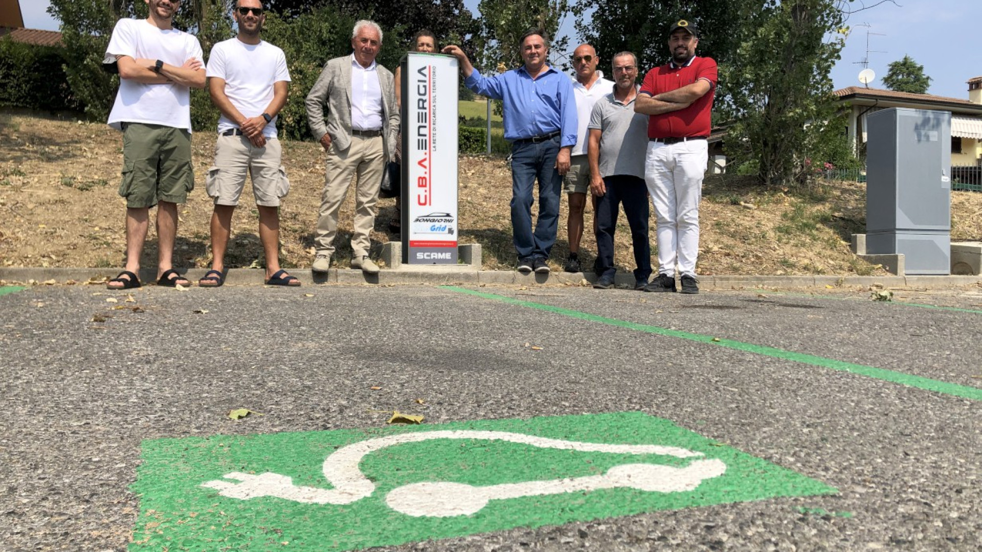 Mobilità elettrica, inaugurata a Travo la prima colonnina di ricarica per due veicoli