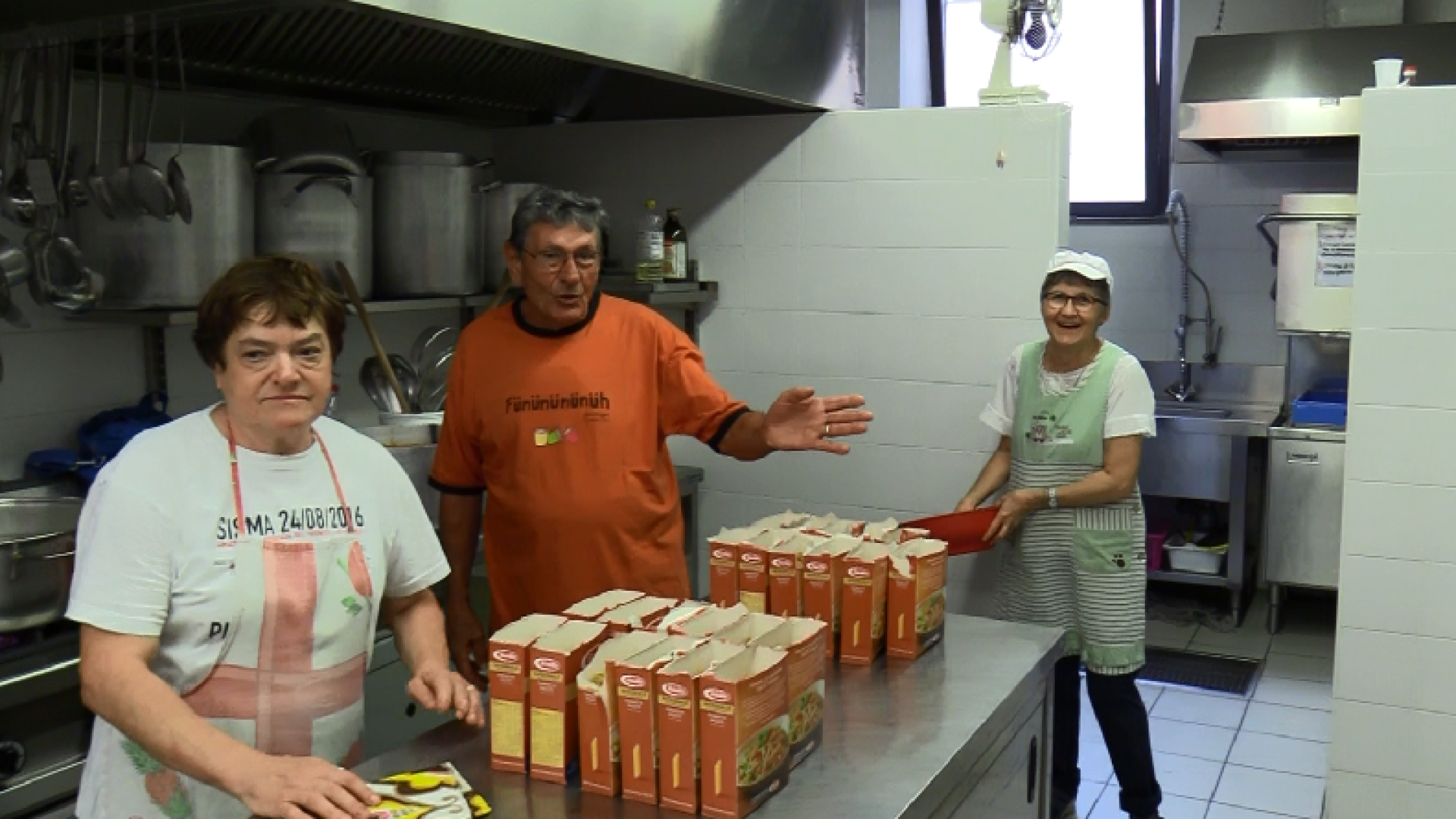 Caritas: tutto pronto per il pranzo di Ferragosto. In tavola un menù piacentino