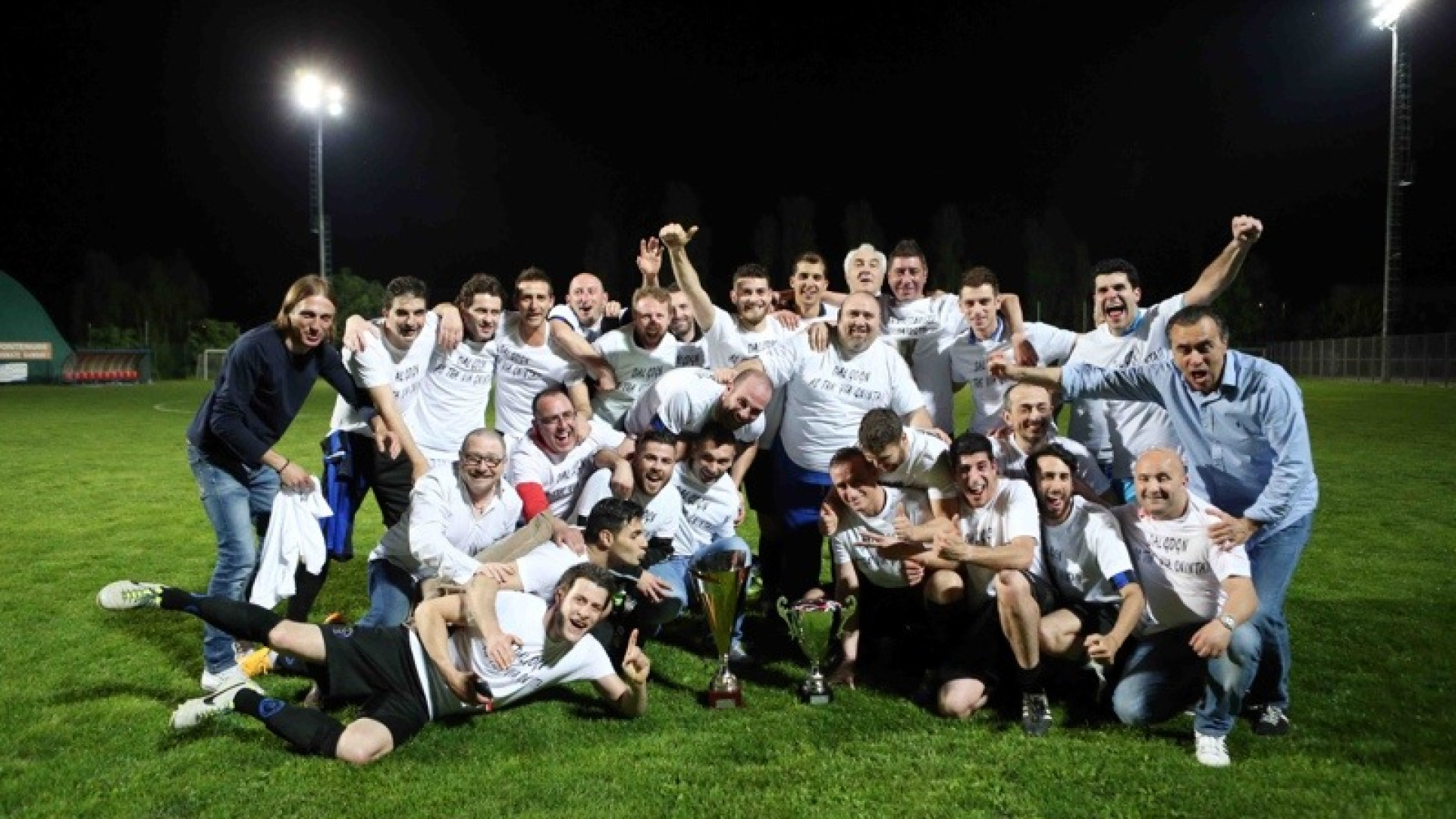 Sannazzarese, il trionfo in coppa Coni vale la promozione. Le foto