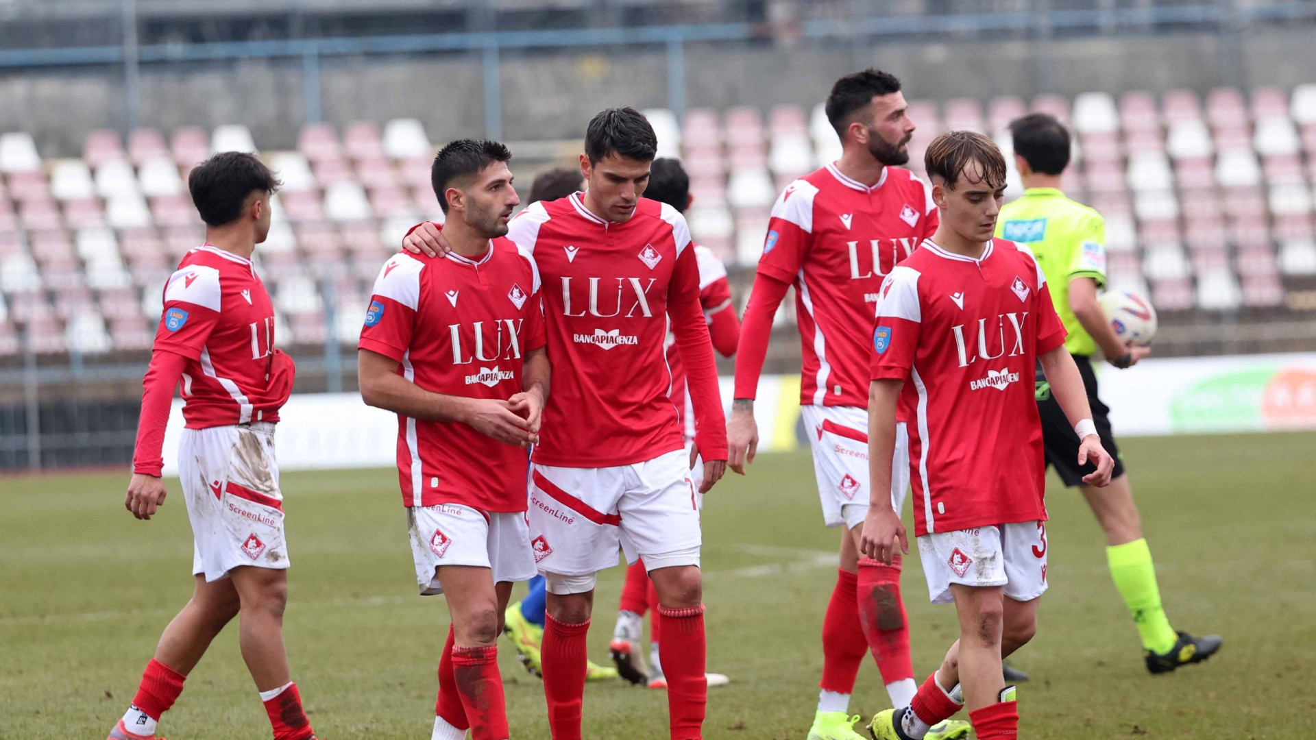 Pareggio amaro per il Piace, in inferiorità numerica subisce l'1-1 nel finale