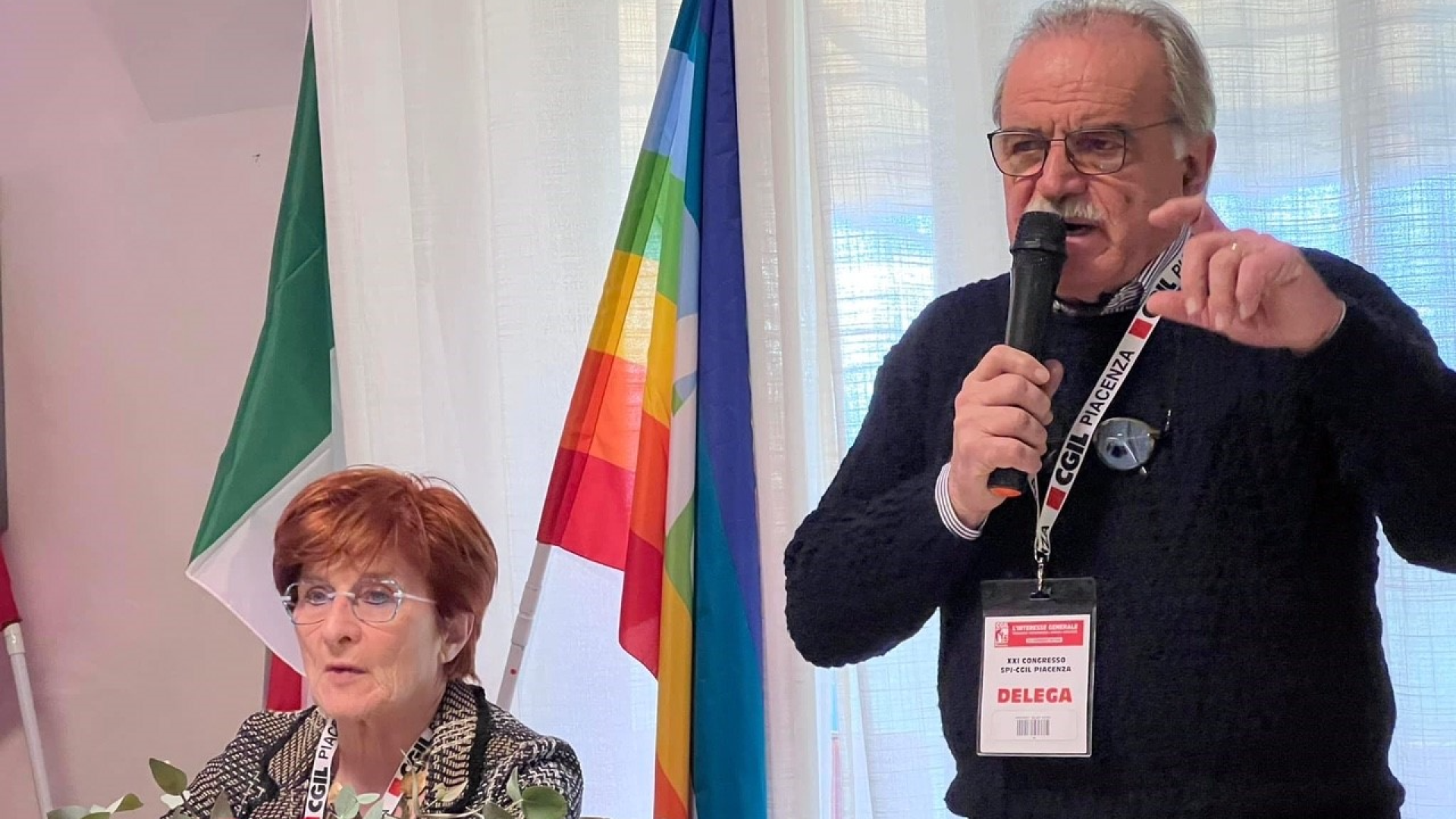 Luigino Baldini rieletto segretario provinciale dello Spi Cgil di Piacenza