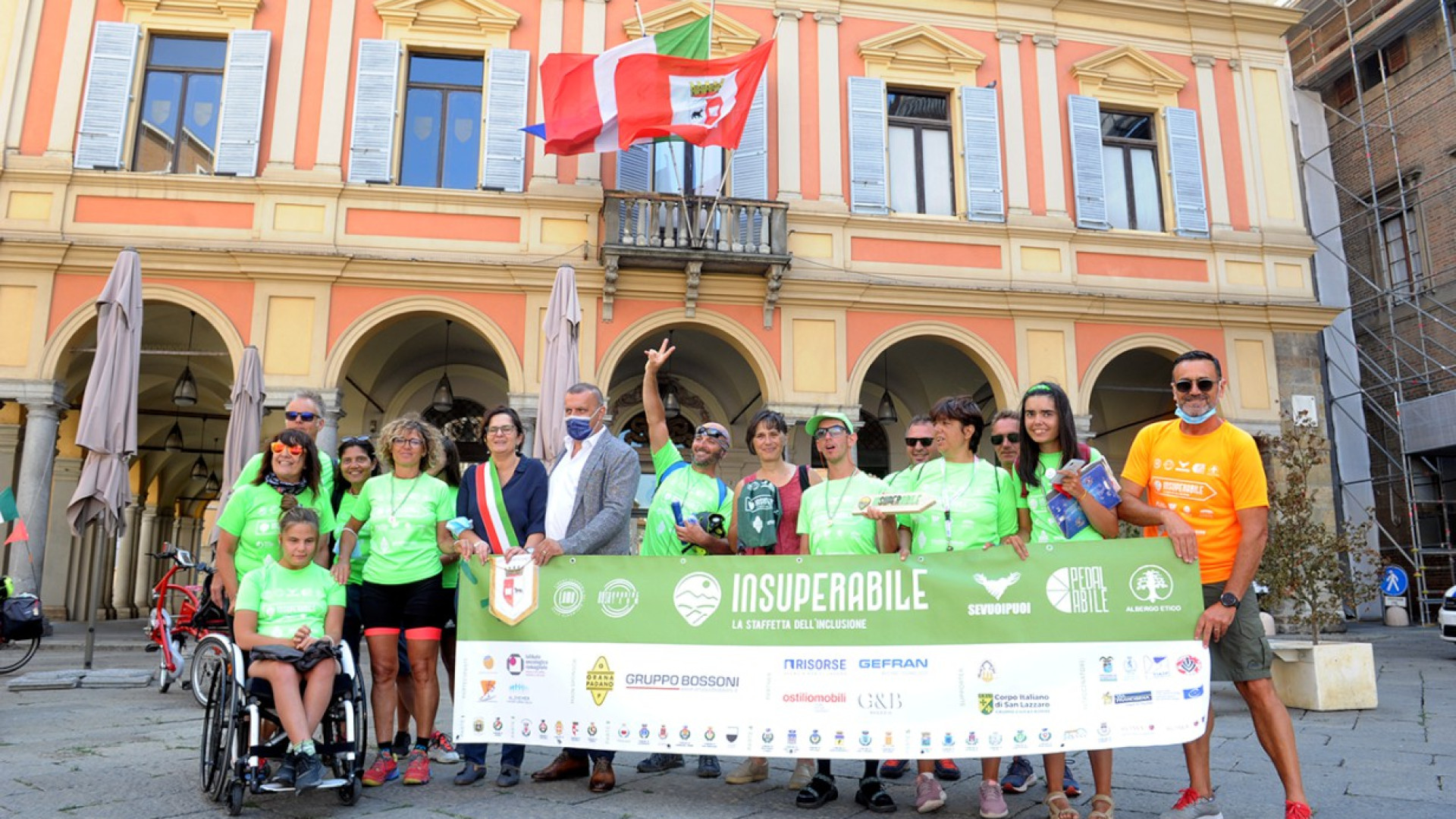 Disabilità: sensibilizzazione e inclusione. A Piacenza la staffetta “In-Super-Abile"