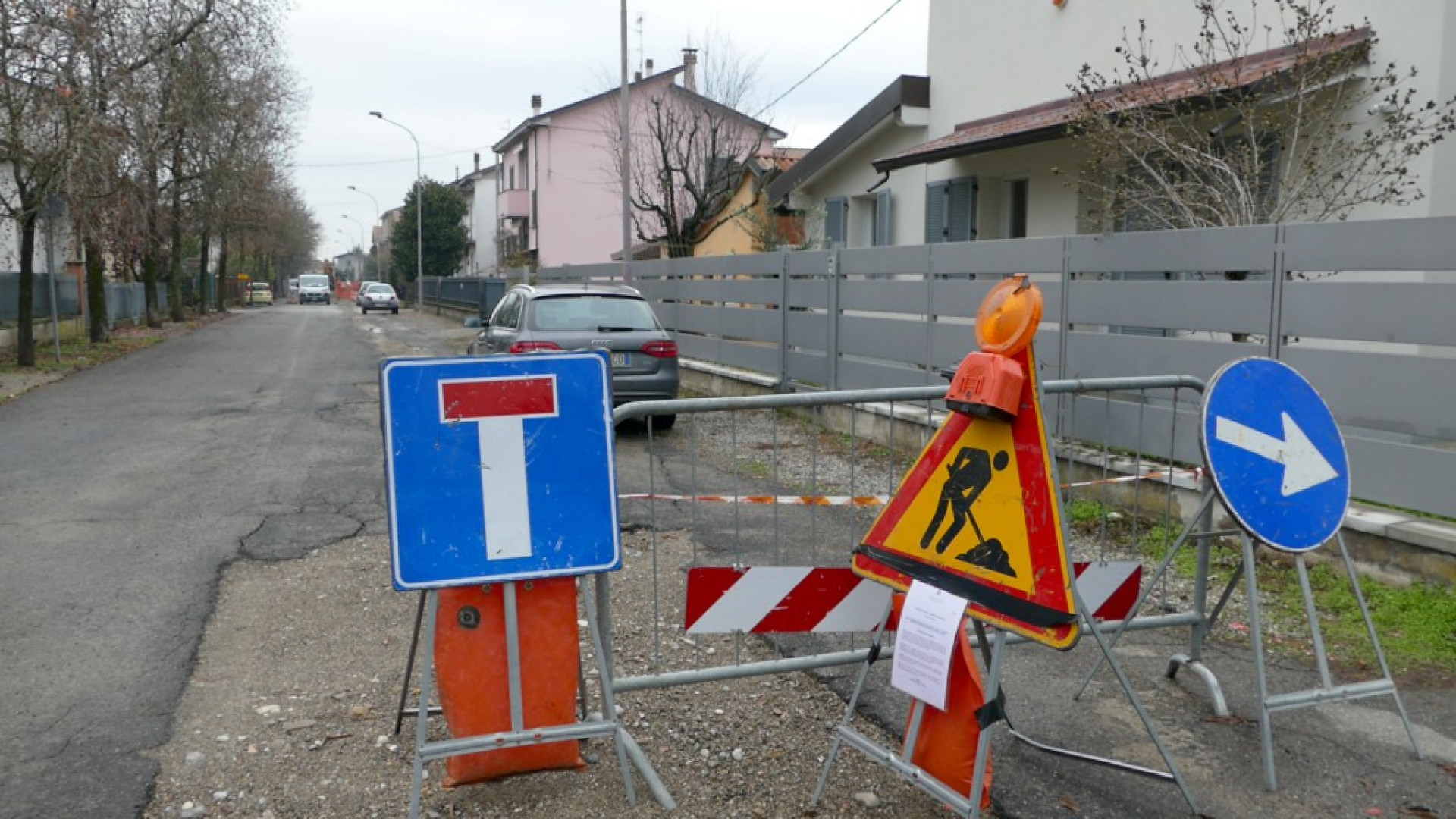 Gragnano, riqualificazione di via Nespi: acquedotto, alberi e parcheggi